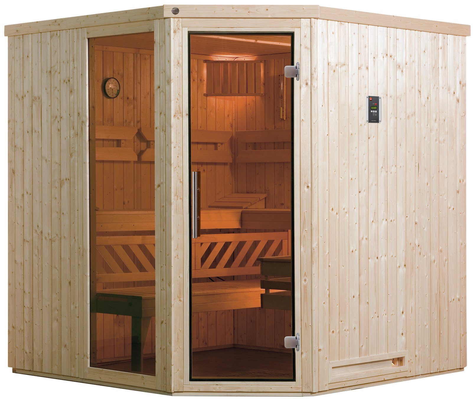 weka Sauna Varberg 3 7,5 kw kachel met externe bediening
