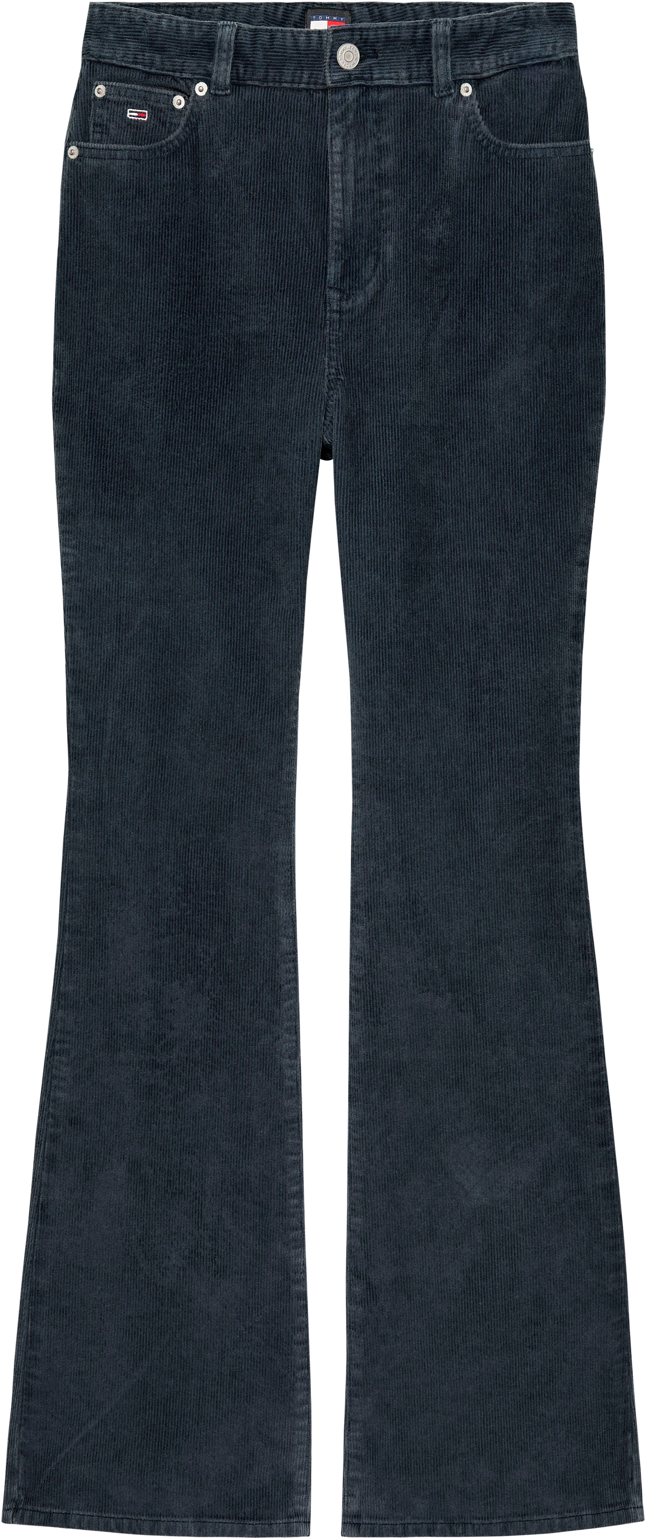TOMMY JEANS Broek met wijde pijpen TJW SYLVIA HR FLARE WASHED CORD