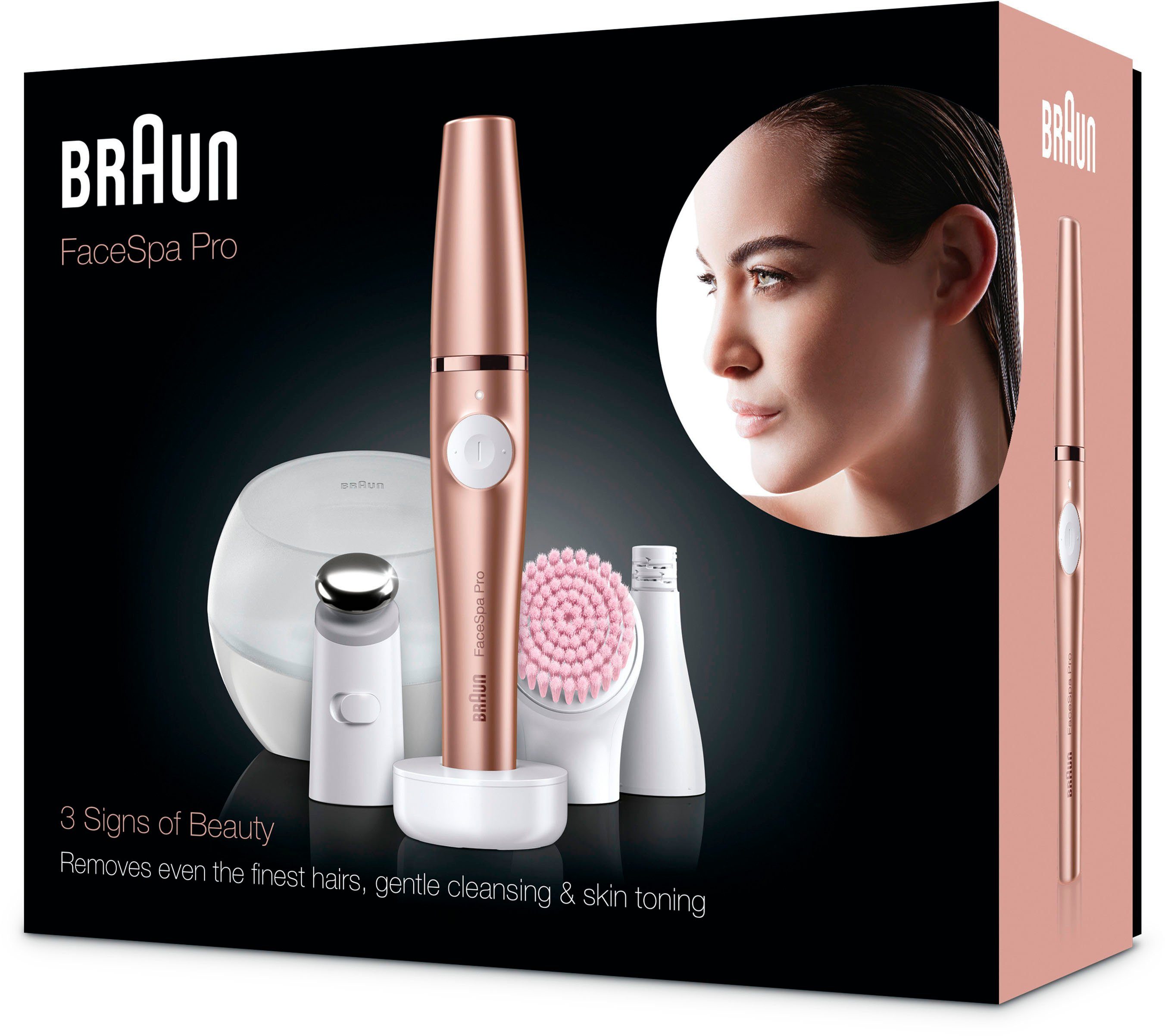 Braun Epilator FaceSpa Pro 921 All-in-one beauty-apparaat tot gezichtsepilatie