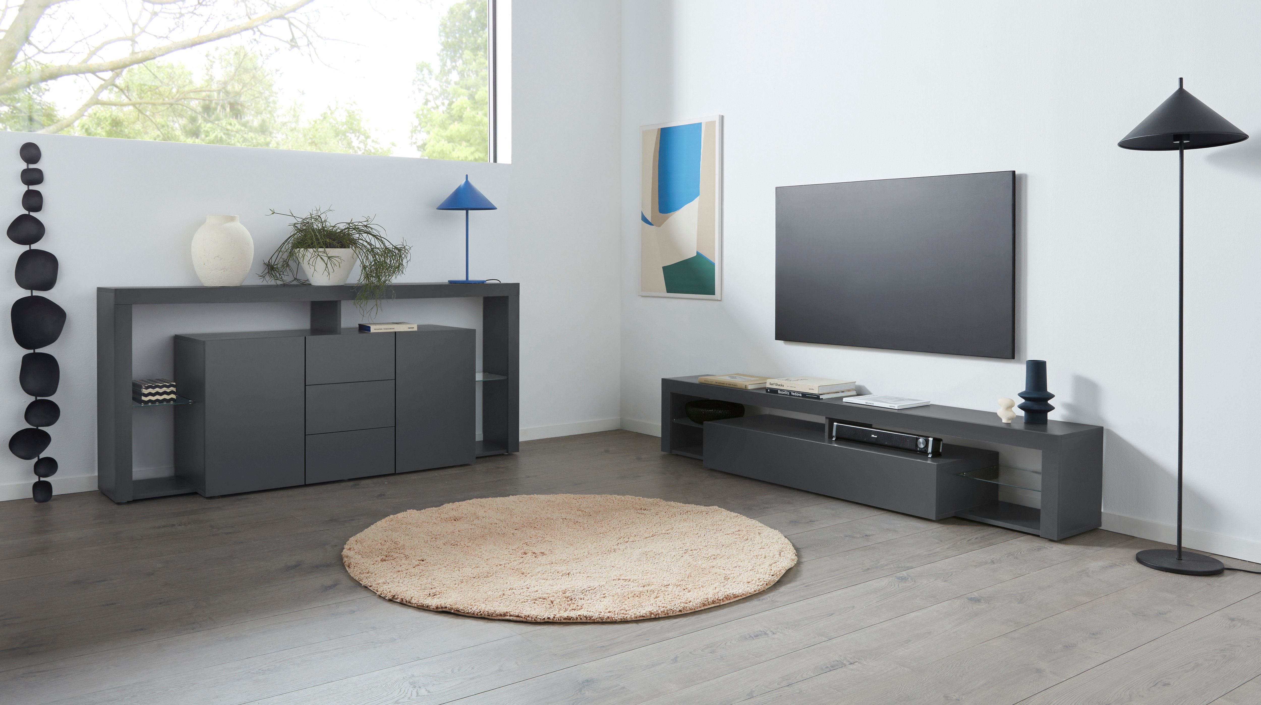 INOSIGN Tv-meubel Essential Breedte 200 cm