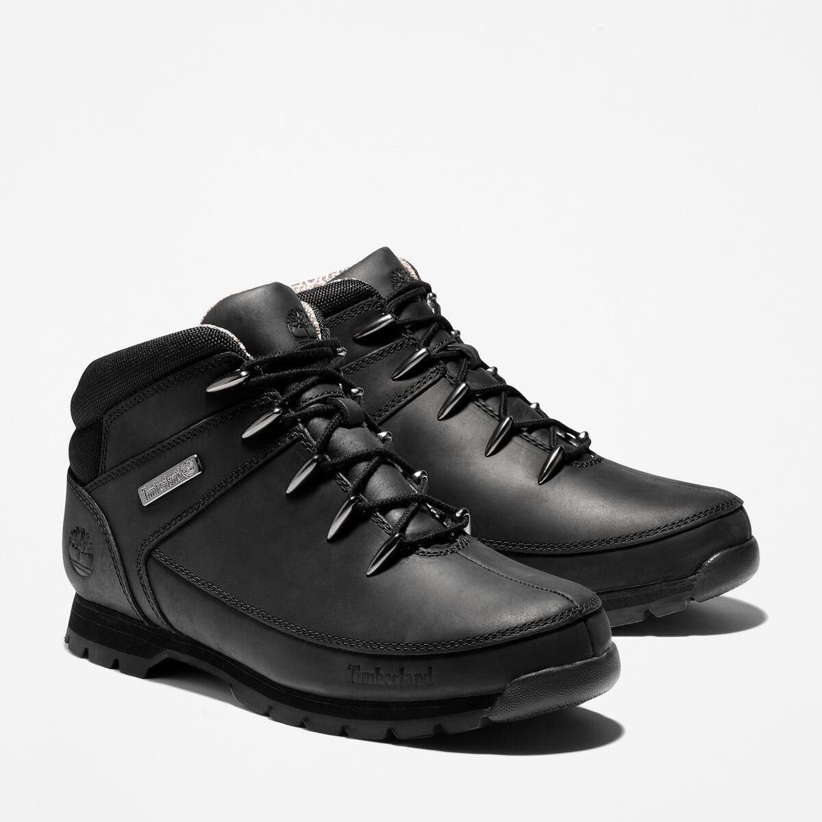Timberland Veterschoenen EURO SPRINTMID LACE UP BOOT Winterlaarzen, veterschoenen, winterschoenen heren boots & laarzen maat 40 EU zwart