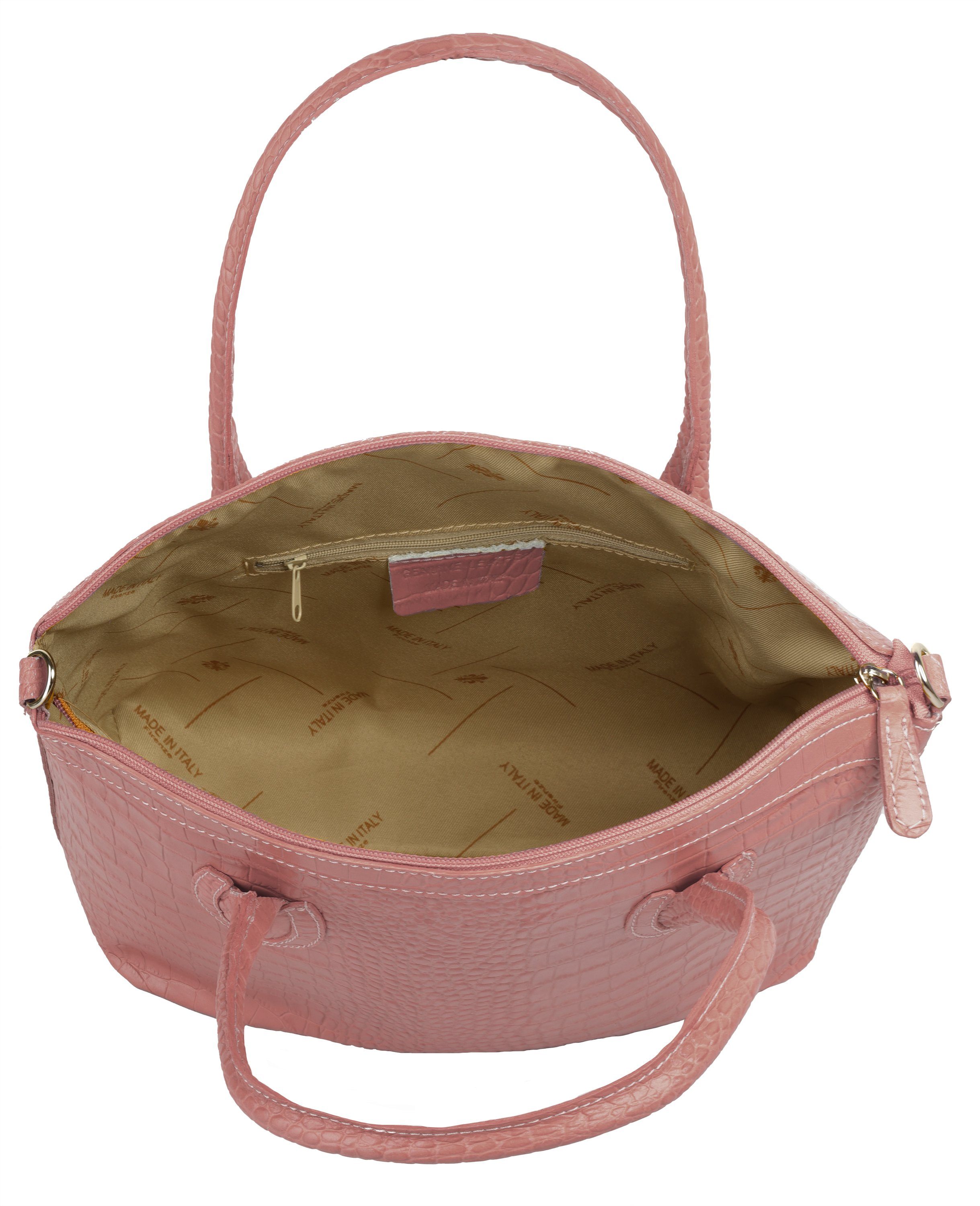 Cluty Tas echt leer, made in italy