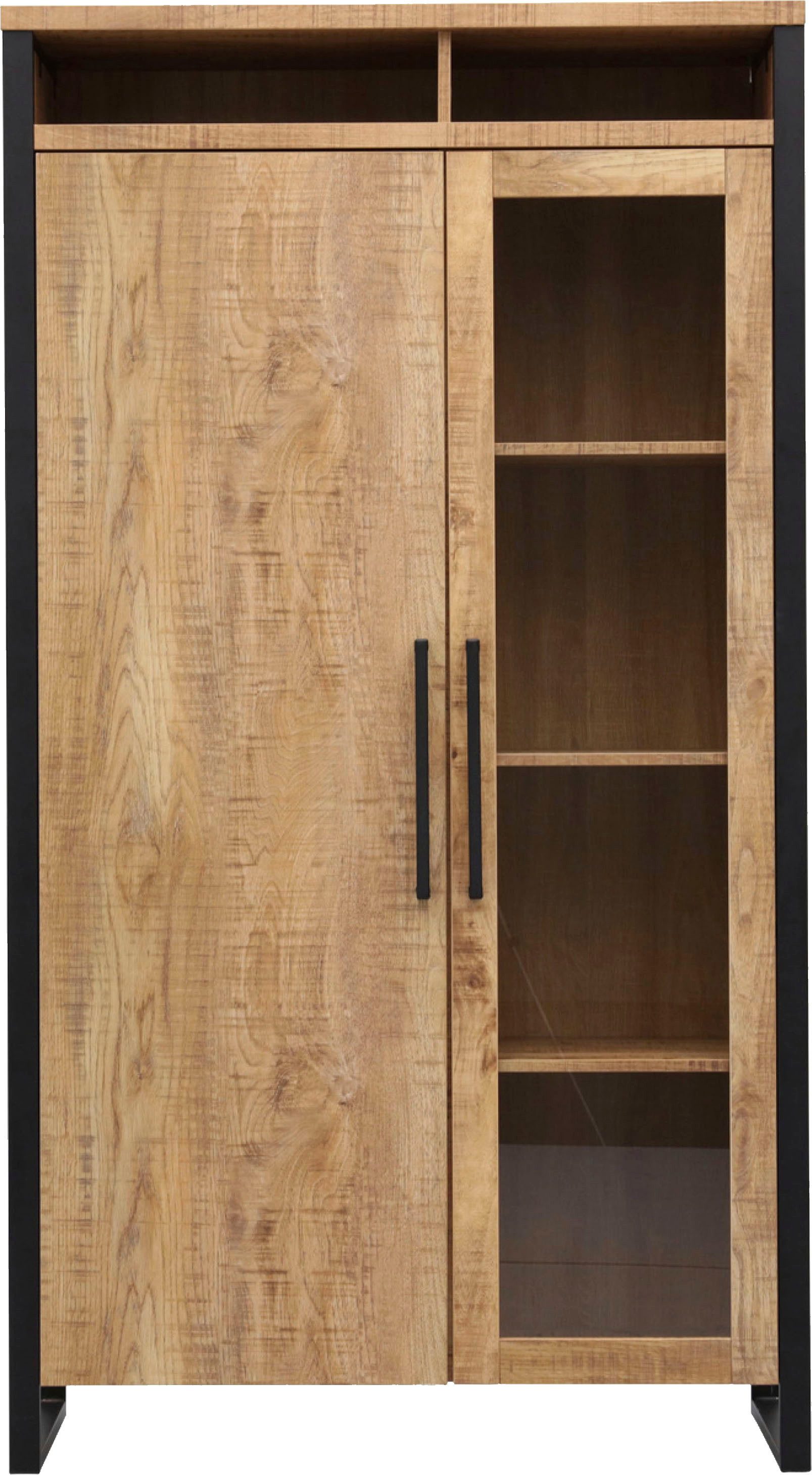 OMG Design Vitrinekast Carriba woonkamer kast Hoogte 190 cm, met soft-close