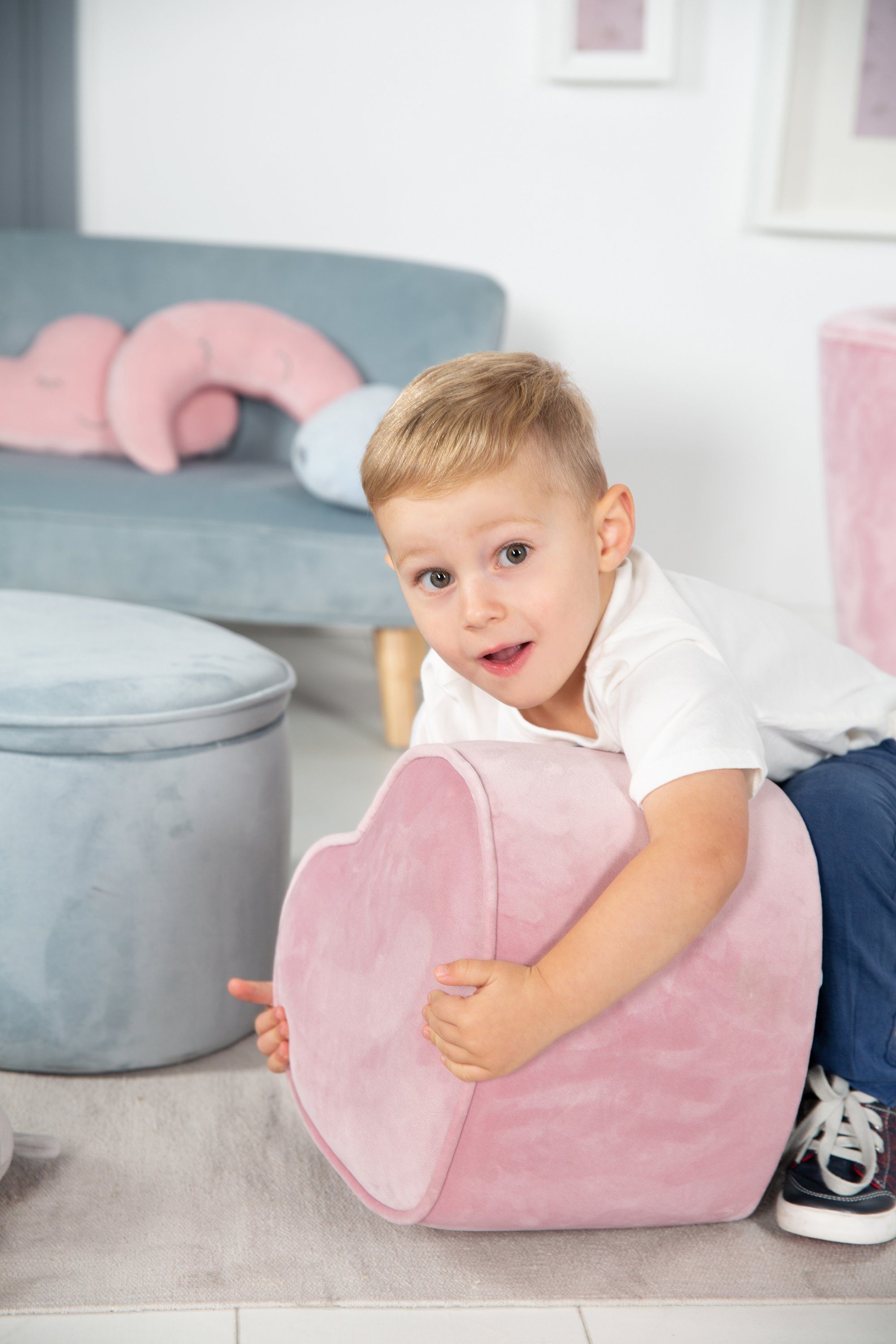 Roba® Kinderkruk Lil Sofa in hartvorm