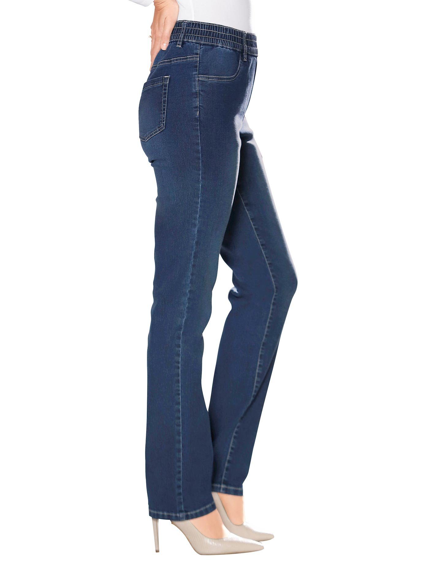 schetsen dichters Kosmisch Classic Basics High-waist jeans (1-delig) online kopen | OTTO