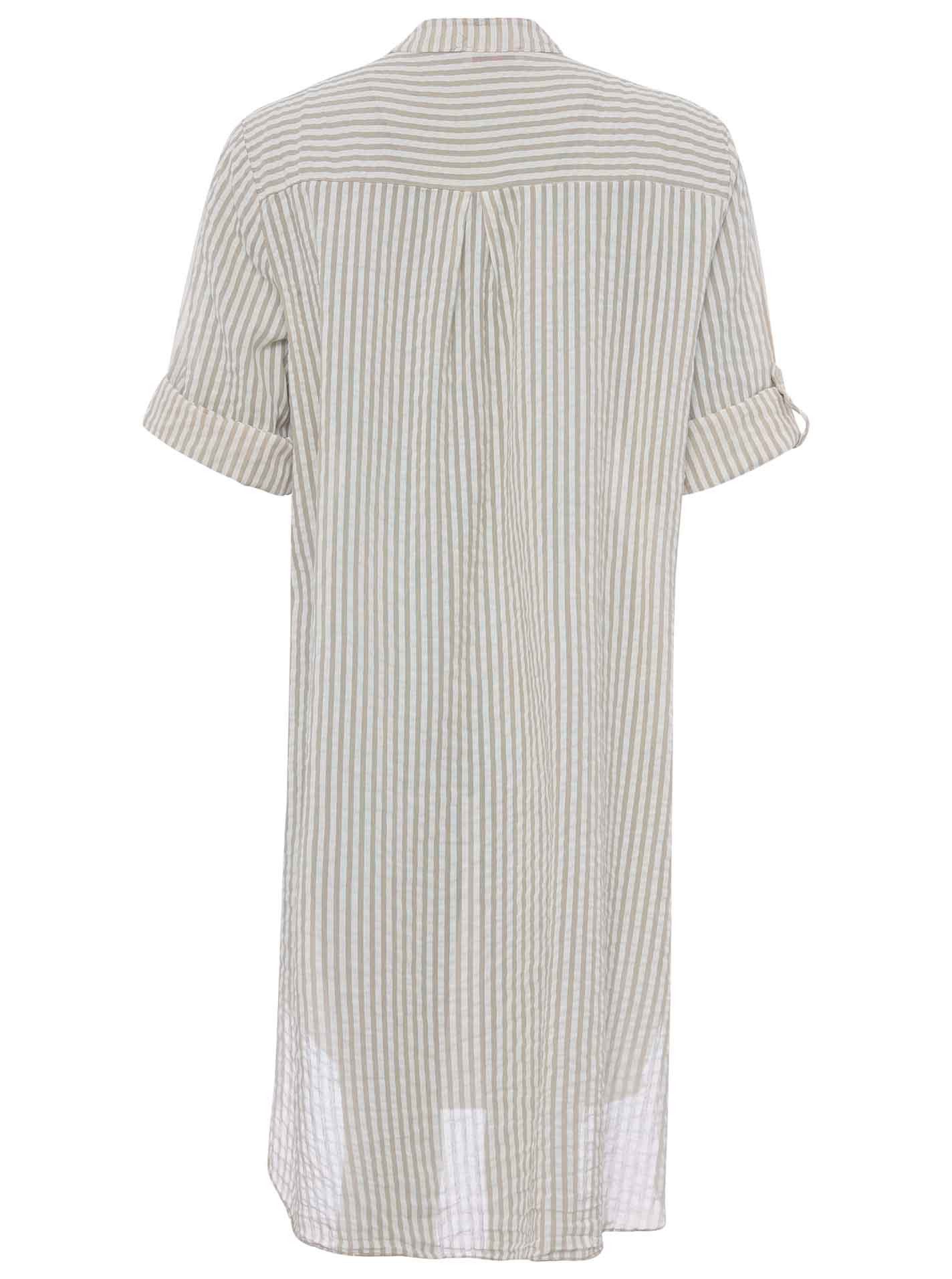 Zwillingsherz Blouse met korte mouwen Langblouse "Kida"