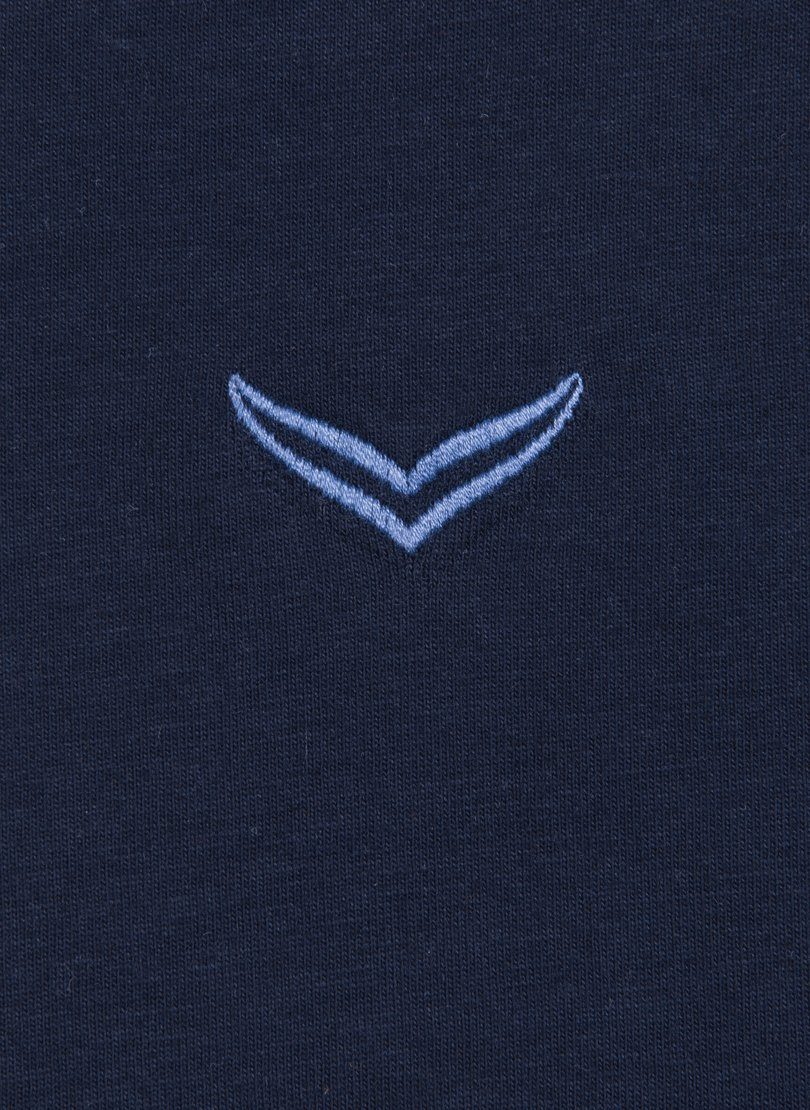 Trigema T-shirt TRIGEMA Shirt met 3/4-mouw van biokatoen (1-delig)