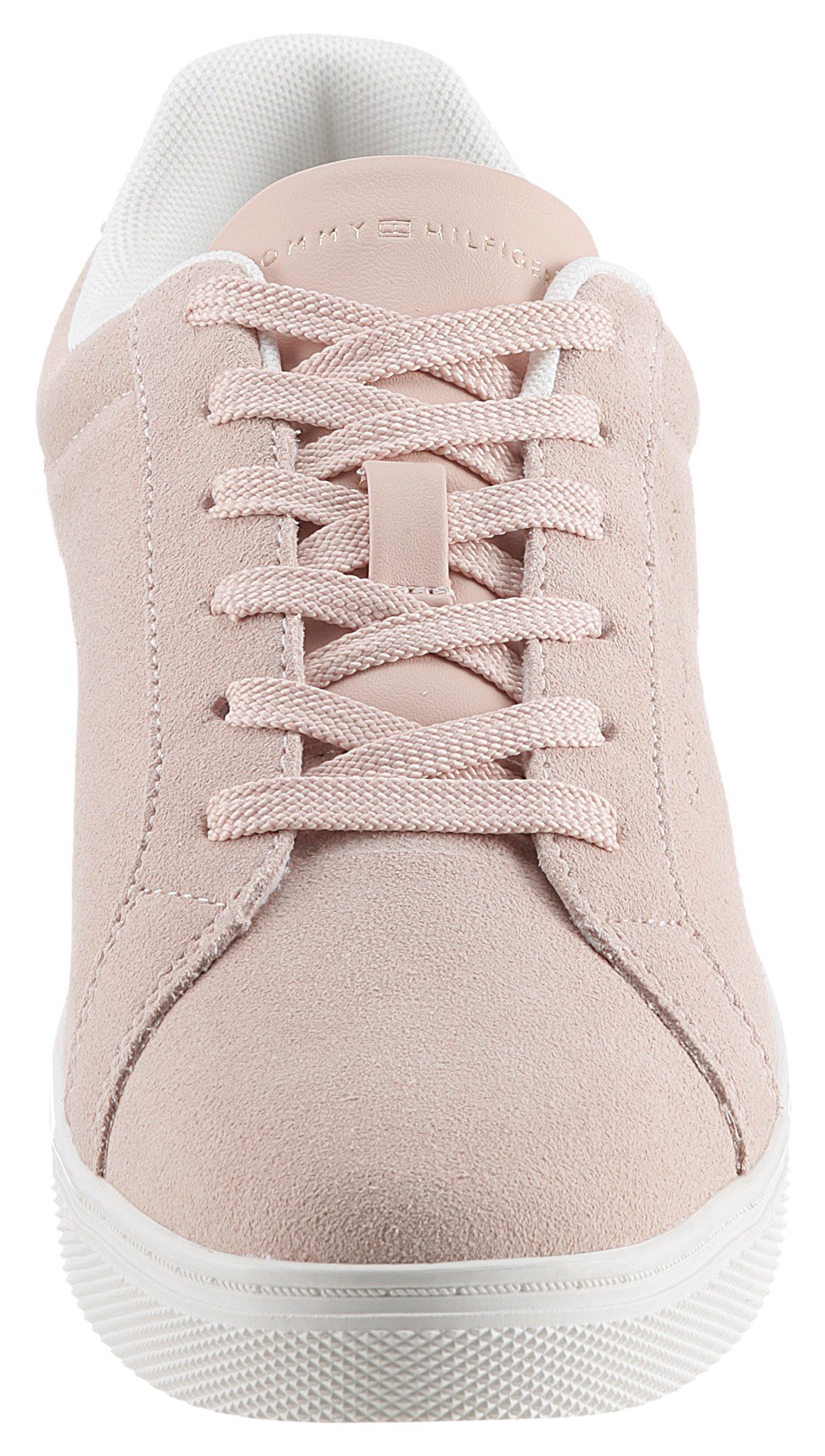 Tommy Hilfiger Sneakers COLOR POP COURT SNEAKER , vrijetijdsschoen, halfschoen, veterschoen met gepolsterde schacht