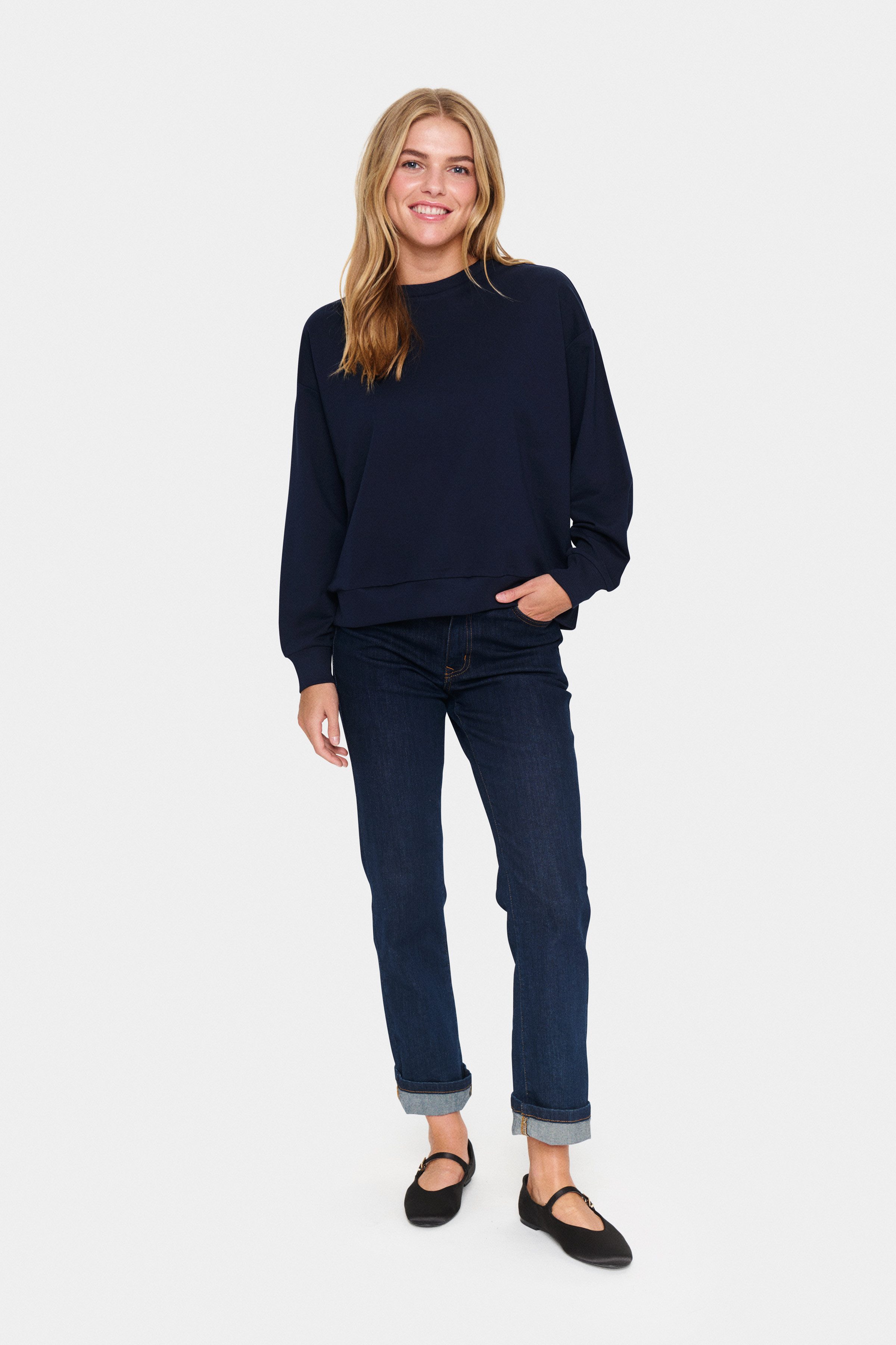 Saint Tropez Sweatshirt LilaaSZ Sweatshirt