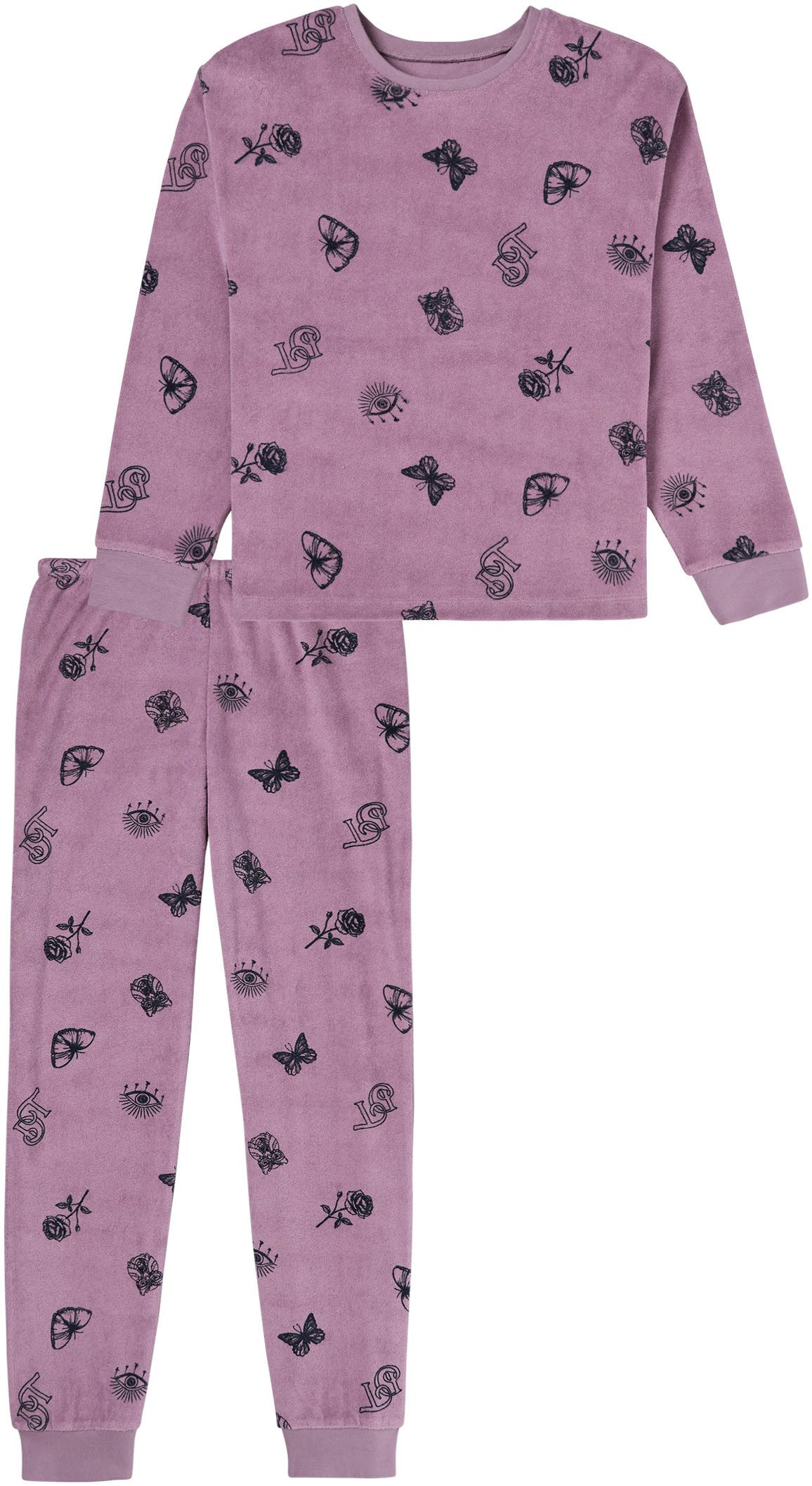 Schiesser Huispak met all-over print (2-delig)
