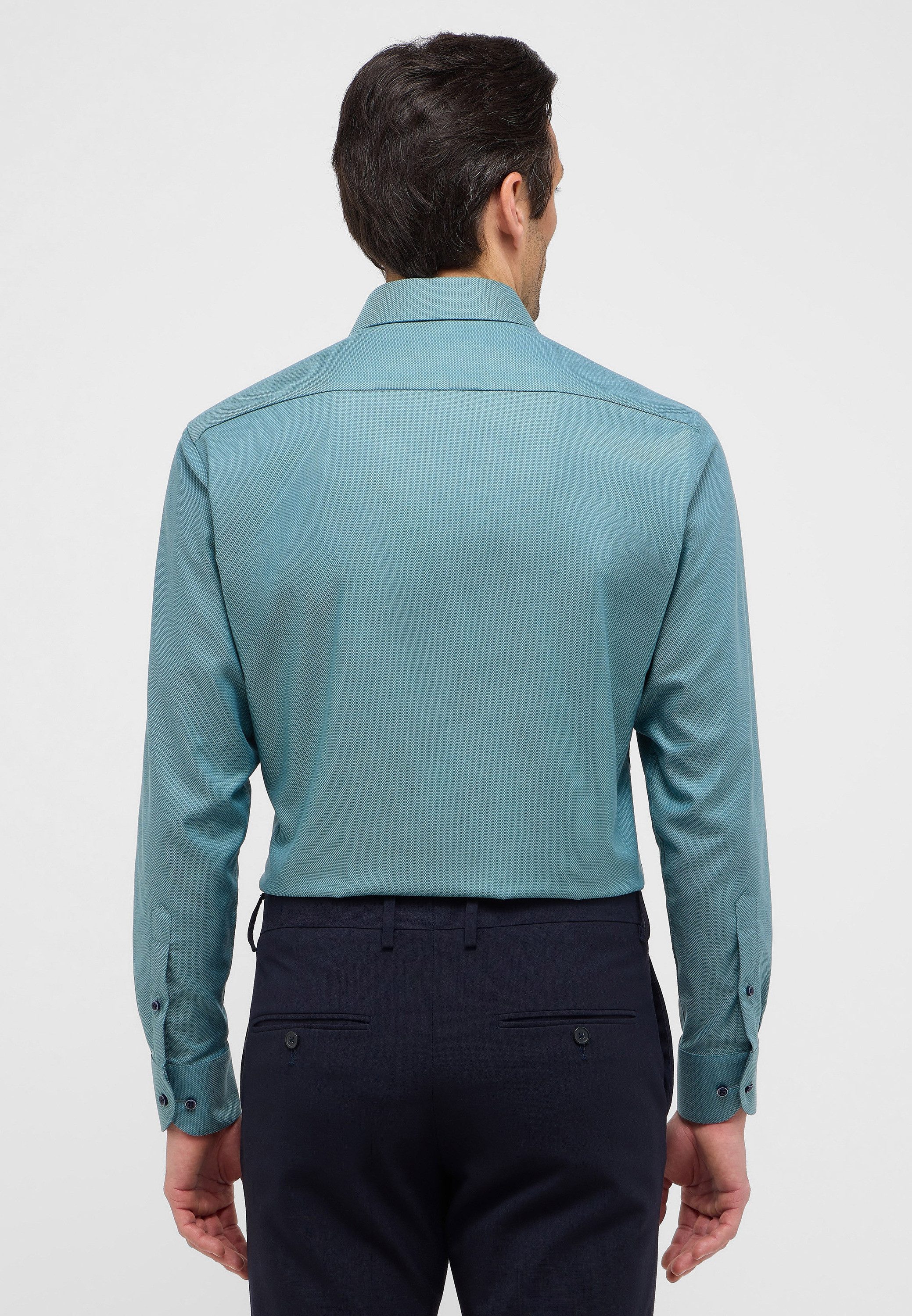 Eterna Overhemd met lange mouwen MODERN FIT NON IRON (strijkvrij)