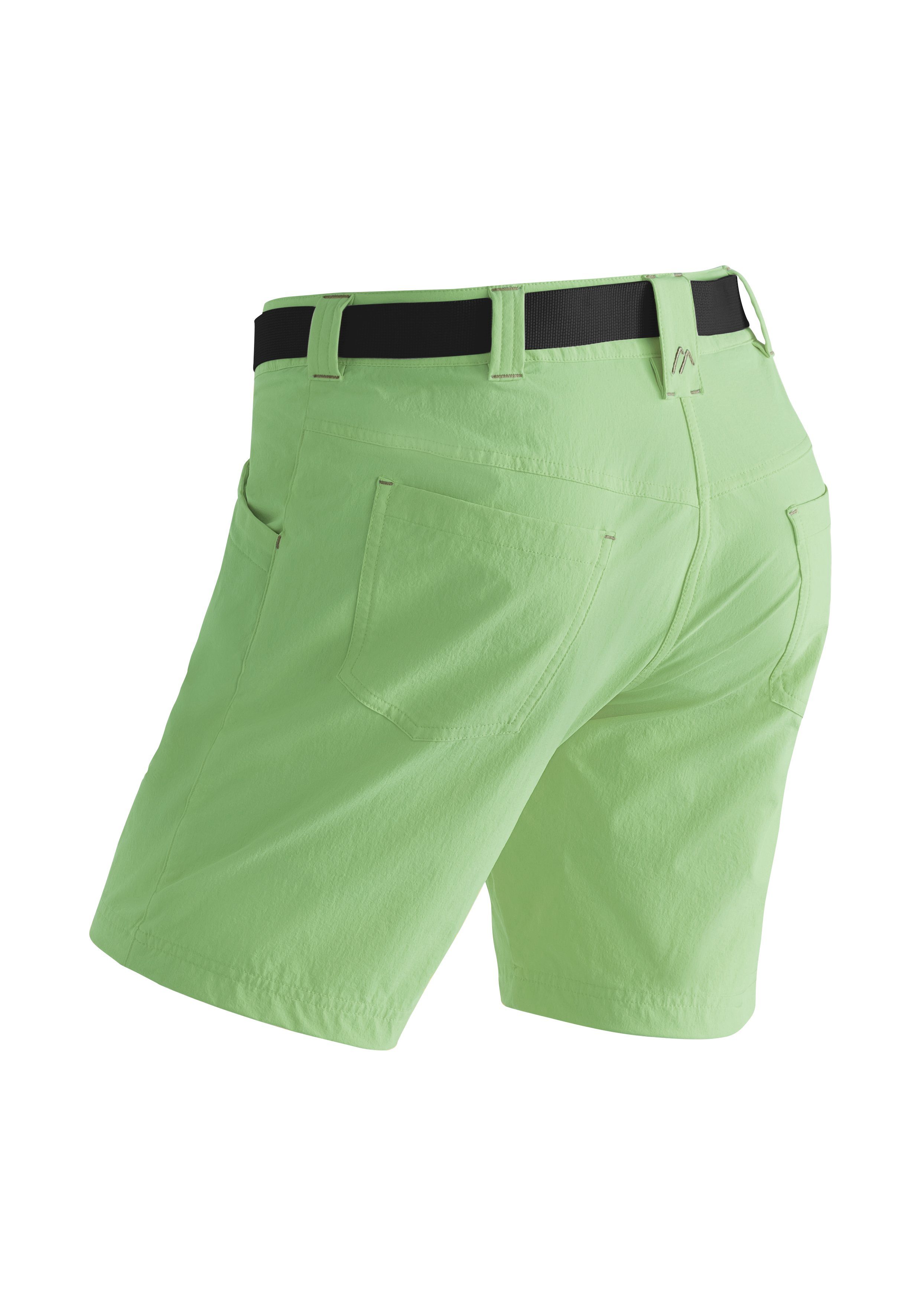 Maier Sports Functionele short Lulaka Shorts Dames shorts, korte wandelbroek, outdoorbroek met 4 zakken, regular fit