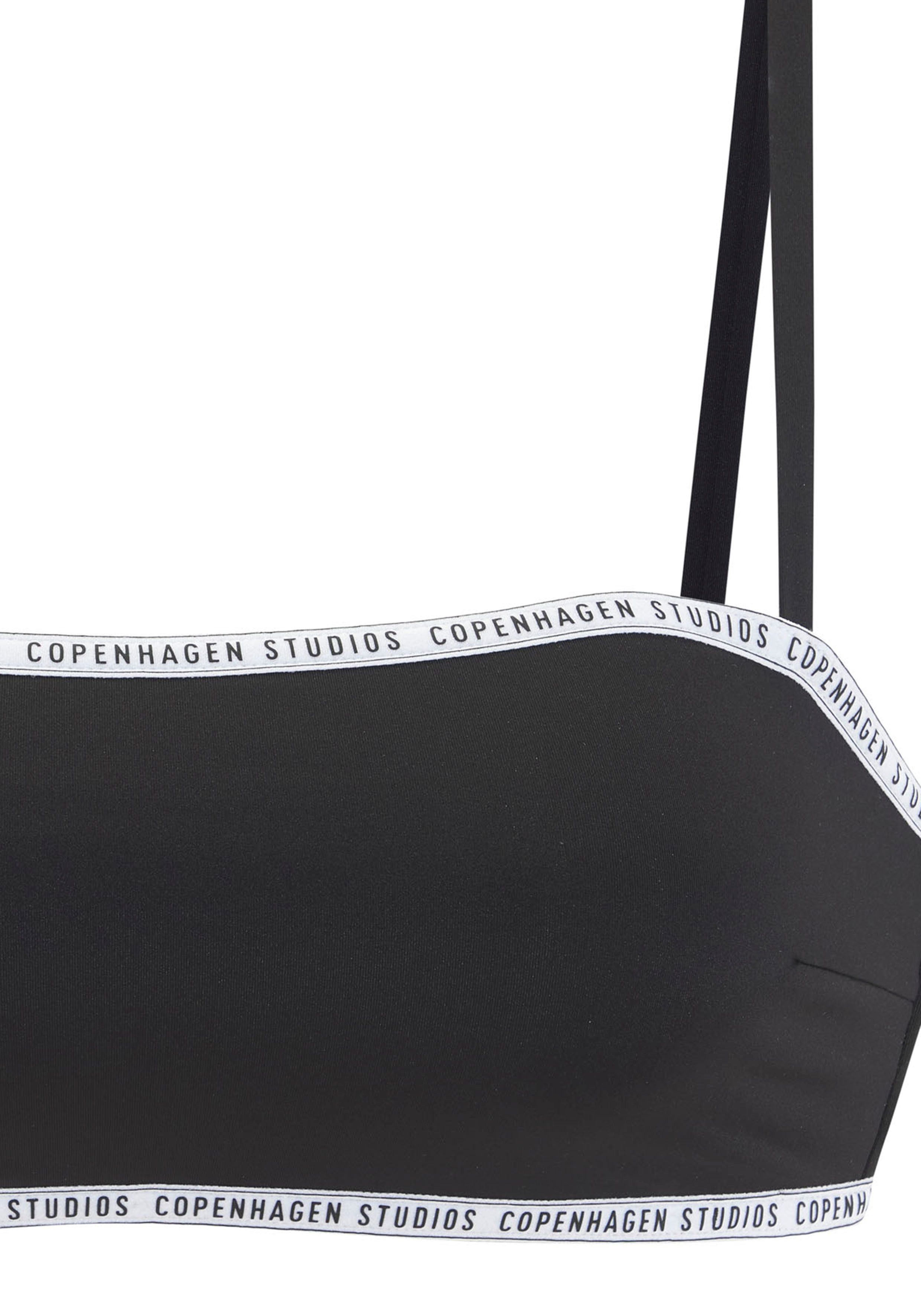 Copenhagen Studios Bandeau-bikinitop Cody met merkembleem