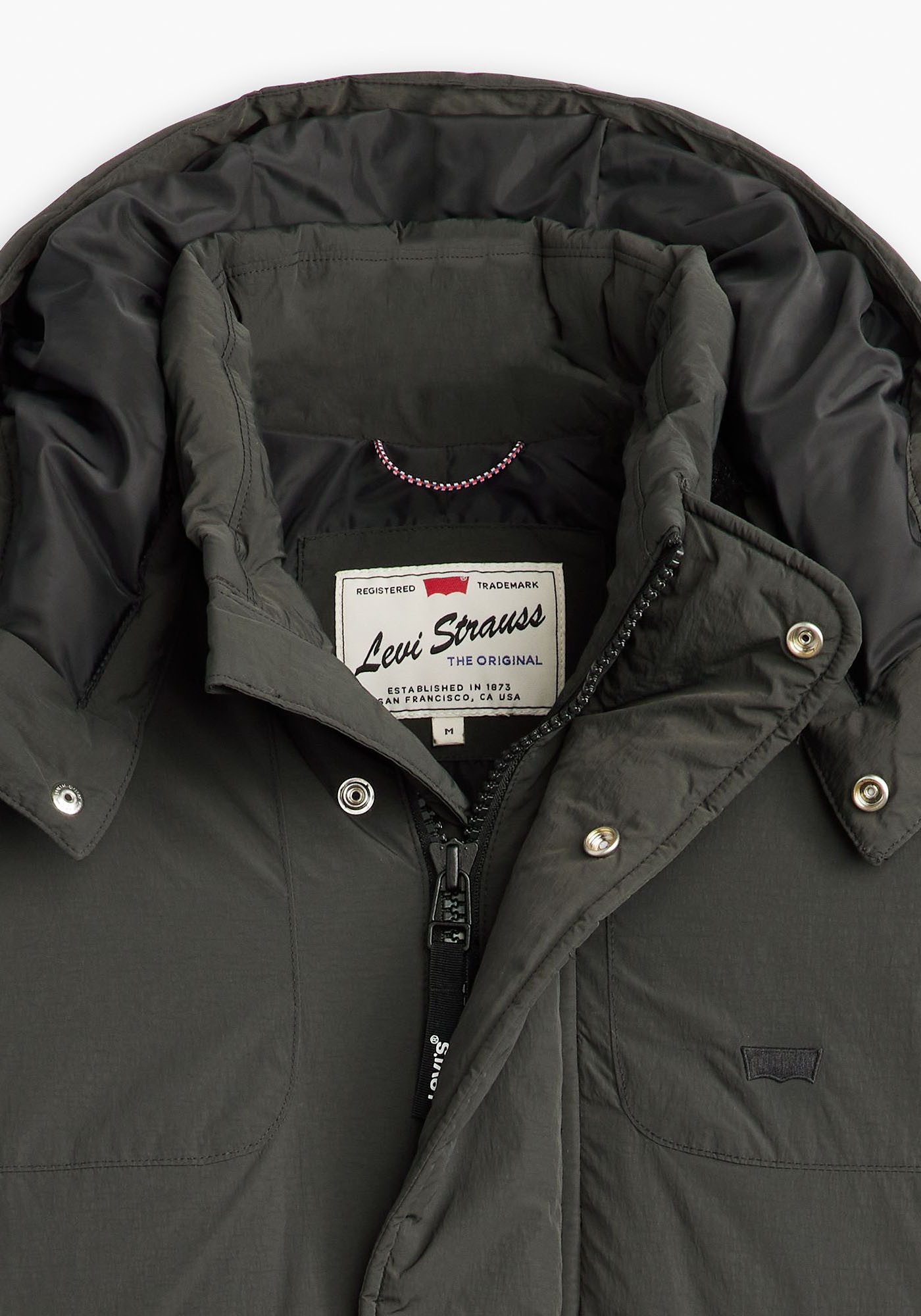 Levi's® Winterjack ROCKRIDGE MID PUFFER met afneembare capuchon