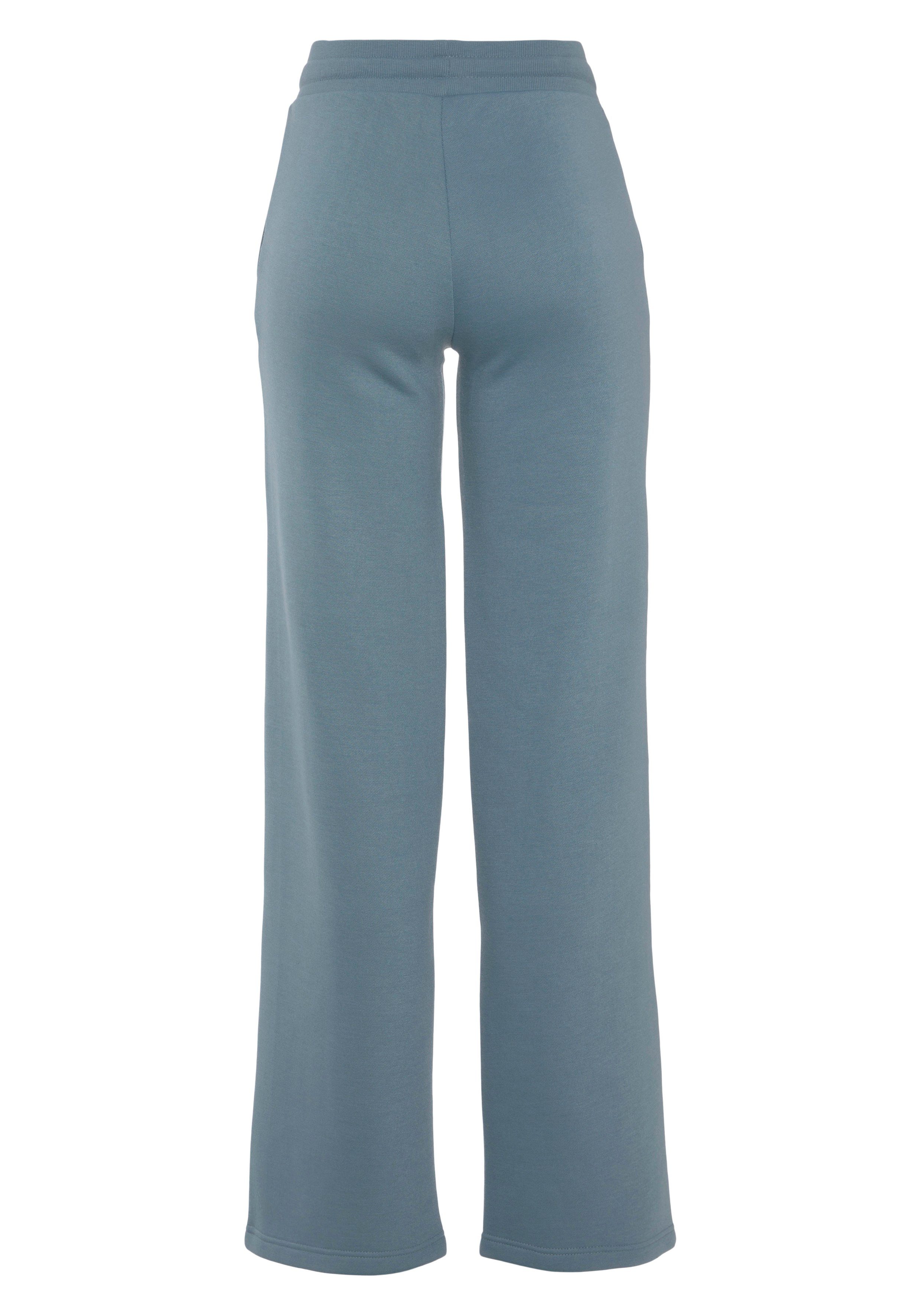Vivance Relaxbroek -Loungebroek met brede pijpen en van ultra-zachte sweatkwaliteit, loungewear