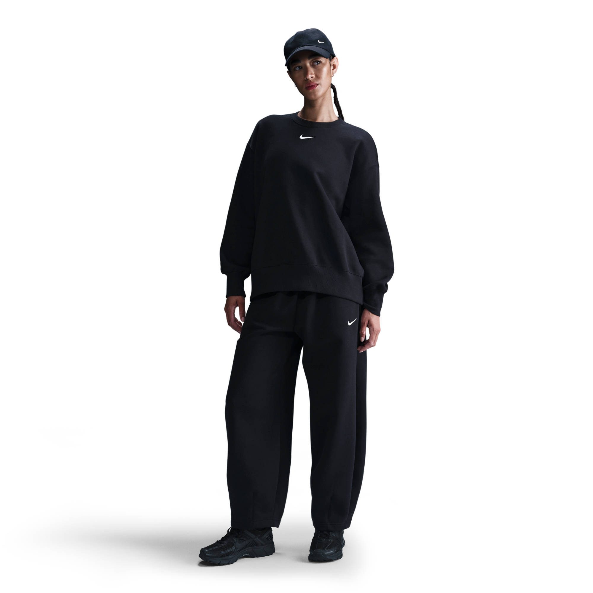Nike Sportswear T-shirt W NSW PHNX FLC OS LONG CREW