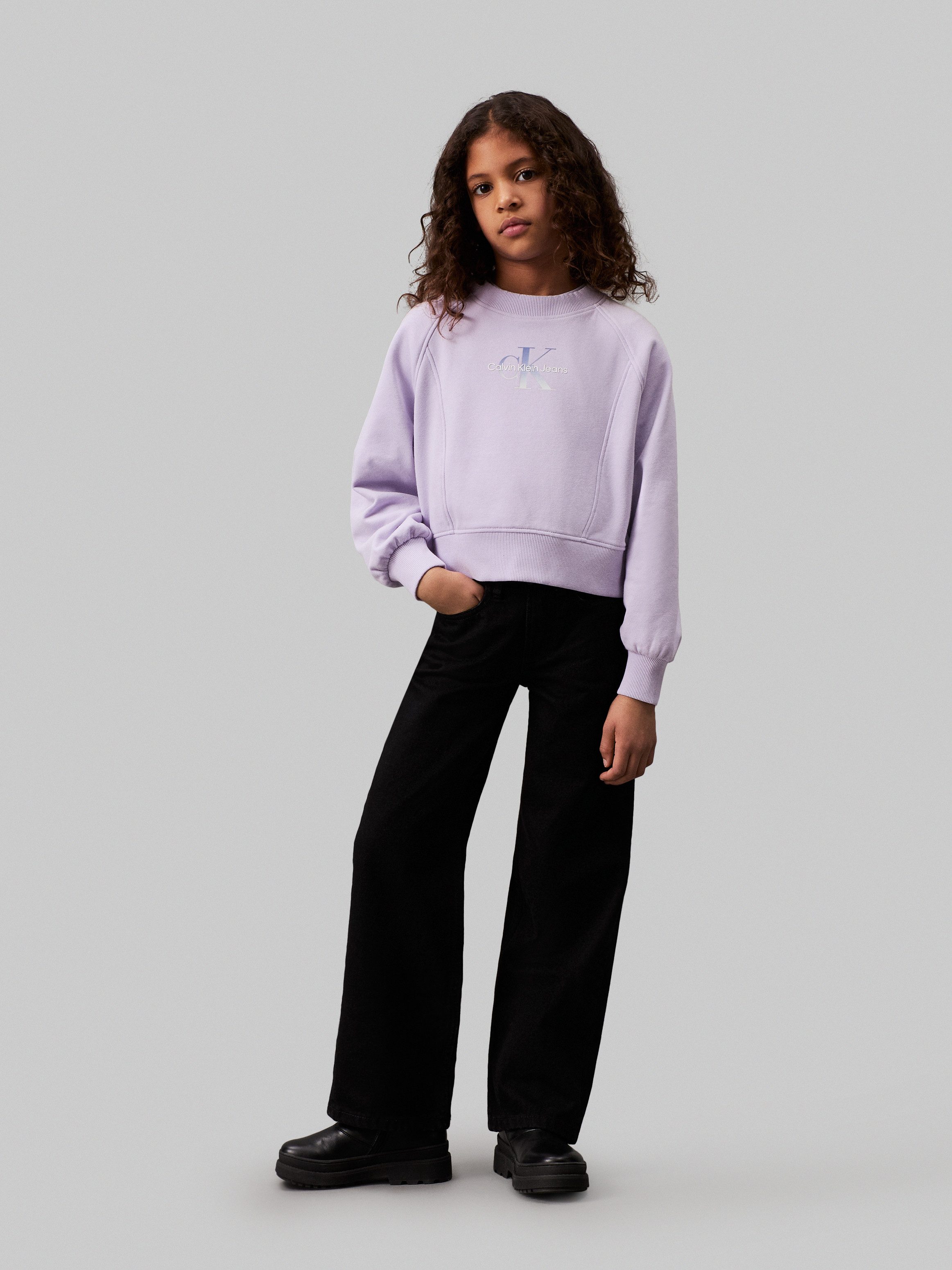 Calvin Klein Sweatshirt GRADIENT MONOGRAM CN SWEATSHIRT