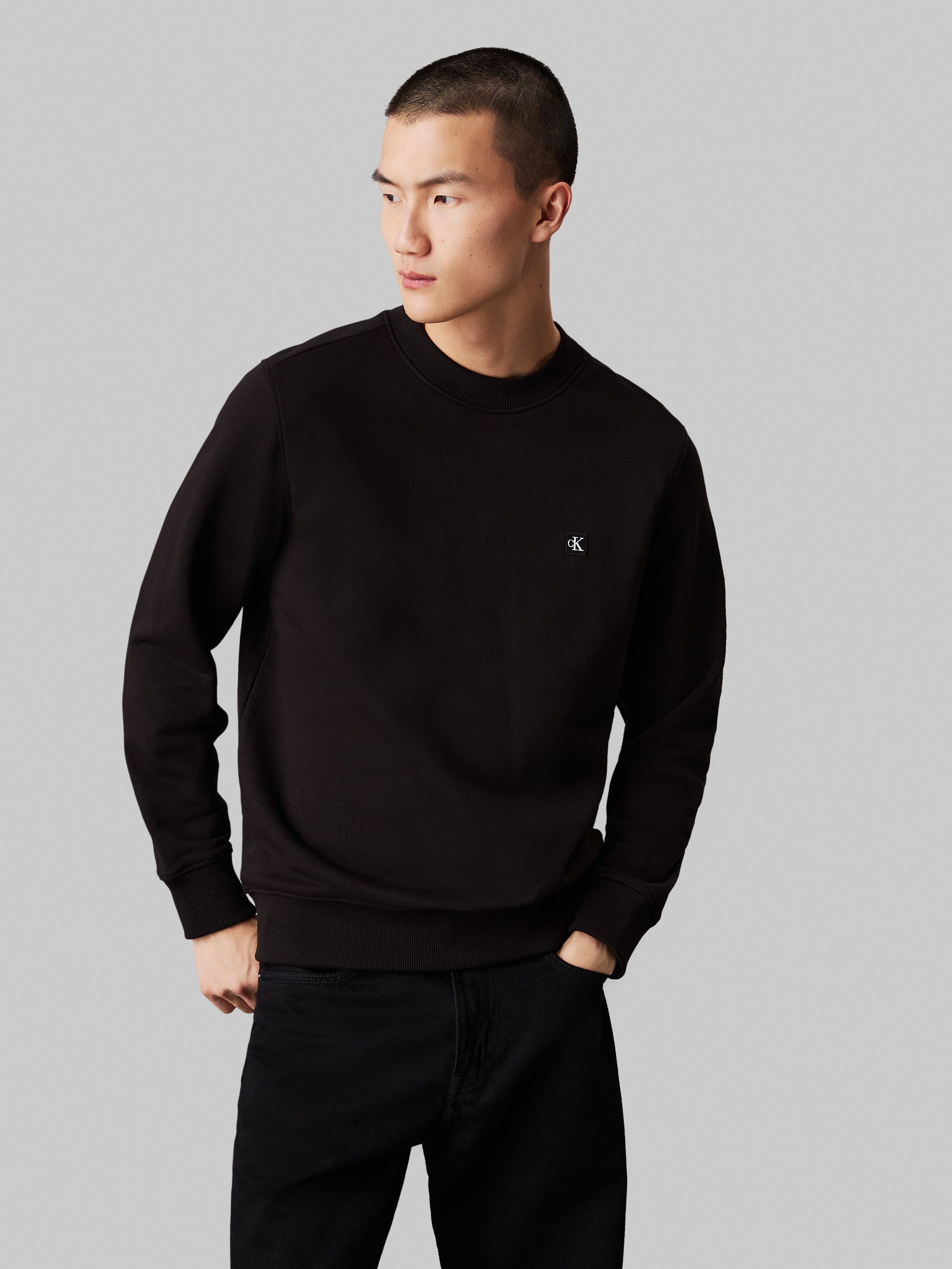 Calvin Klein Sweatshirt CK EMBRO BADGE CREW NECK