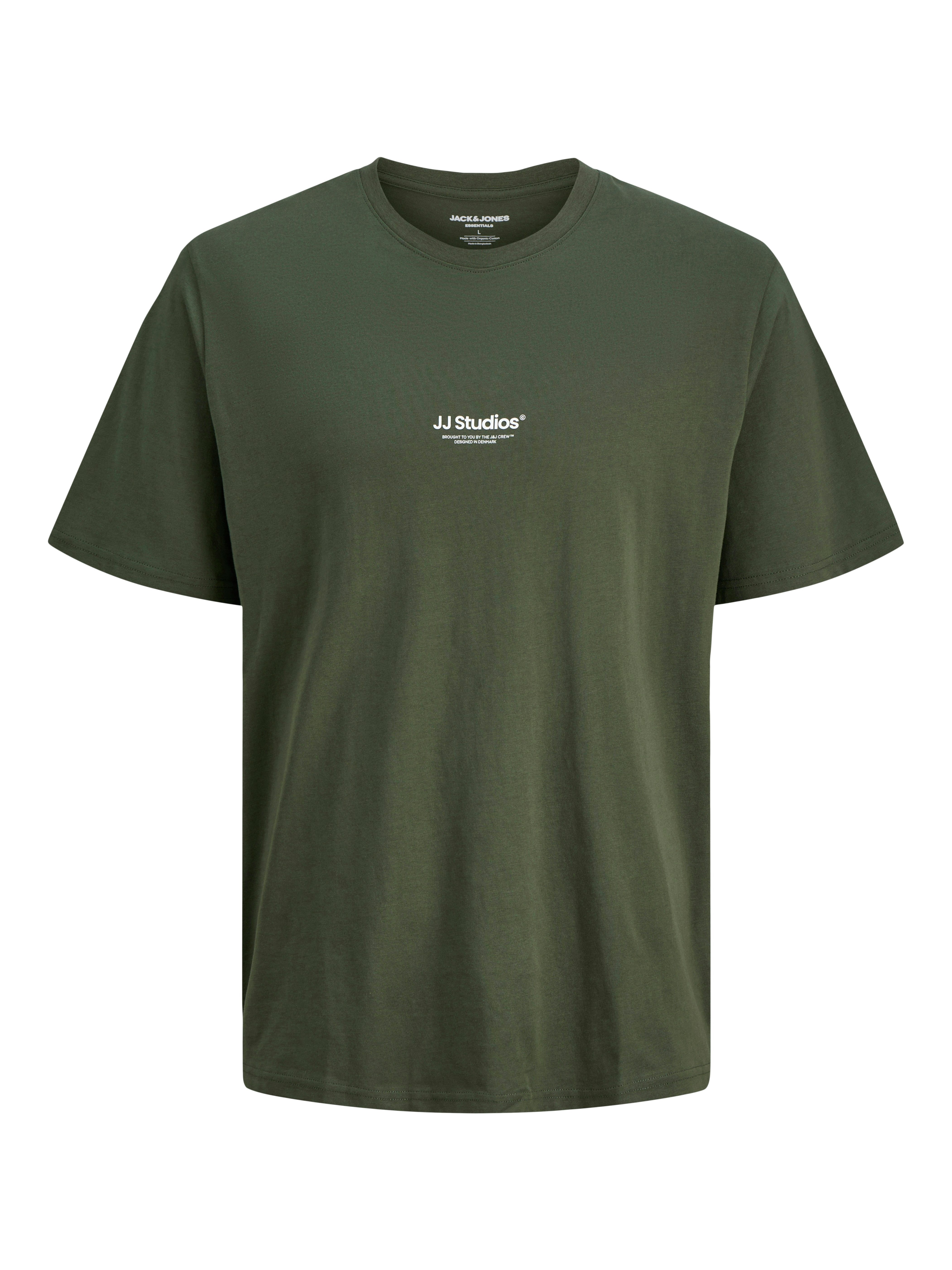 Jack & Jones Shirt met korte mouwen JJESOHO TEE SS CREW NECK 2PK MP (set, 2-delig)