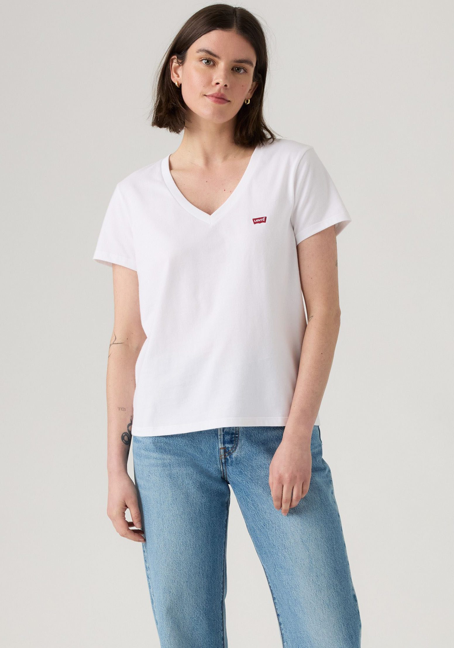 Levi's® T-shirt VNECK TEE 2 PACK (set, 2-delig)