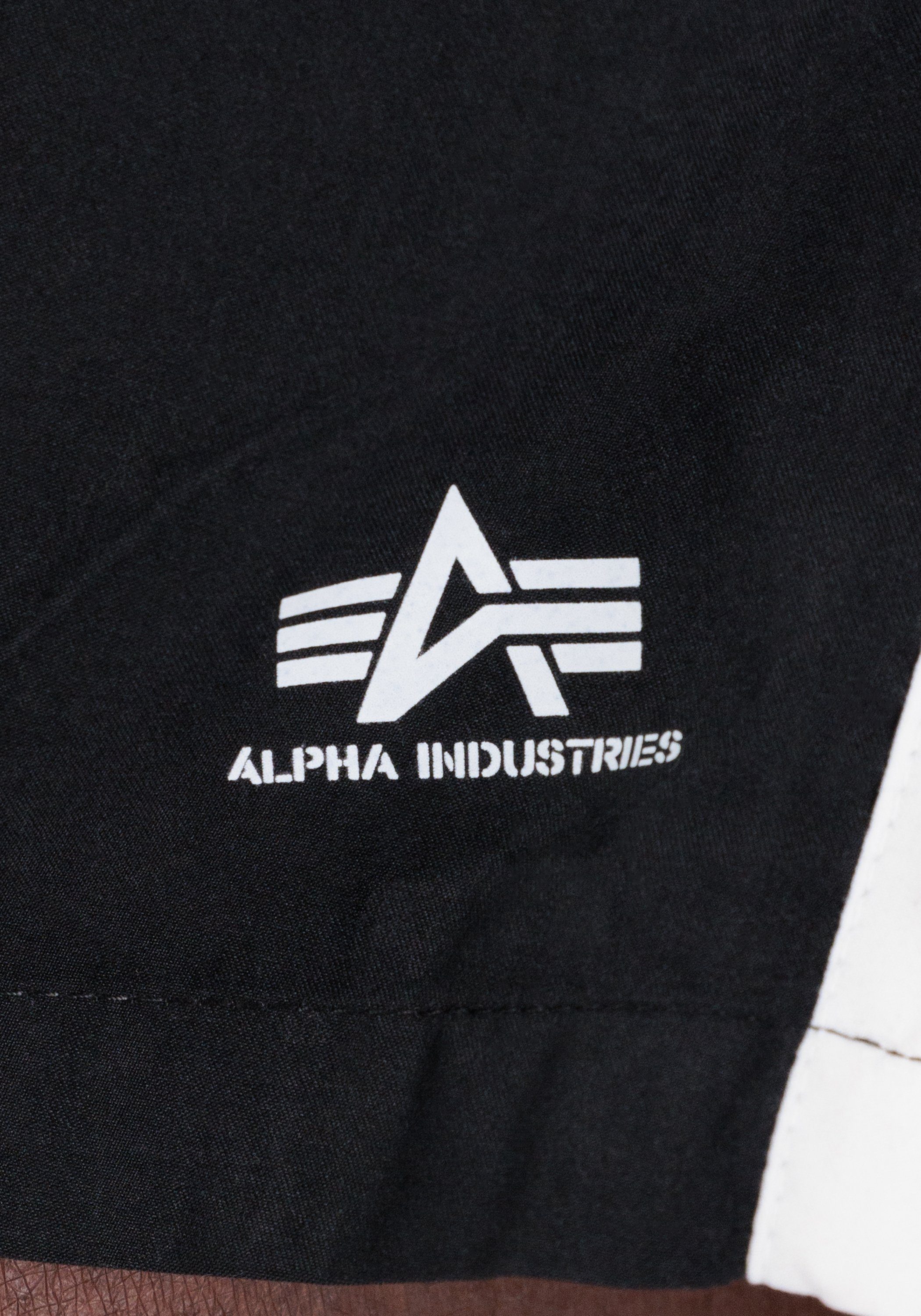 Alpha Industries Short Men Beachwear Printed Stripe Swim Short