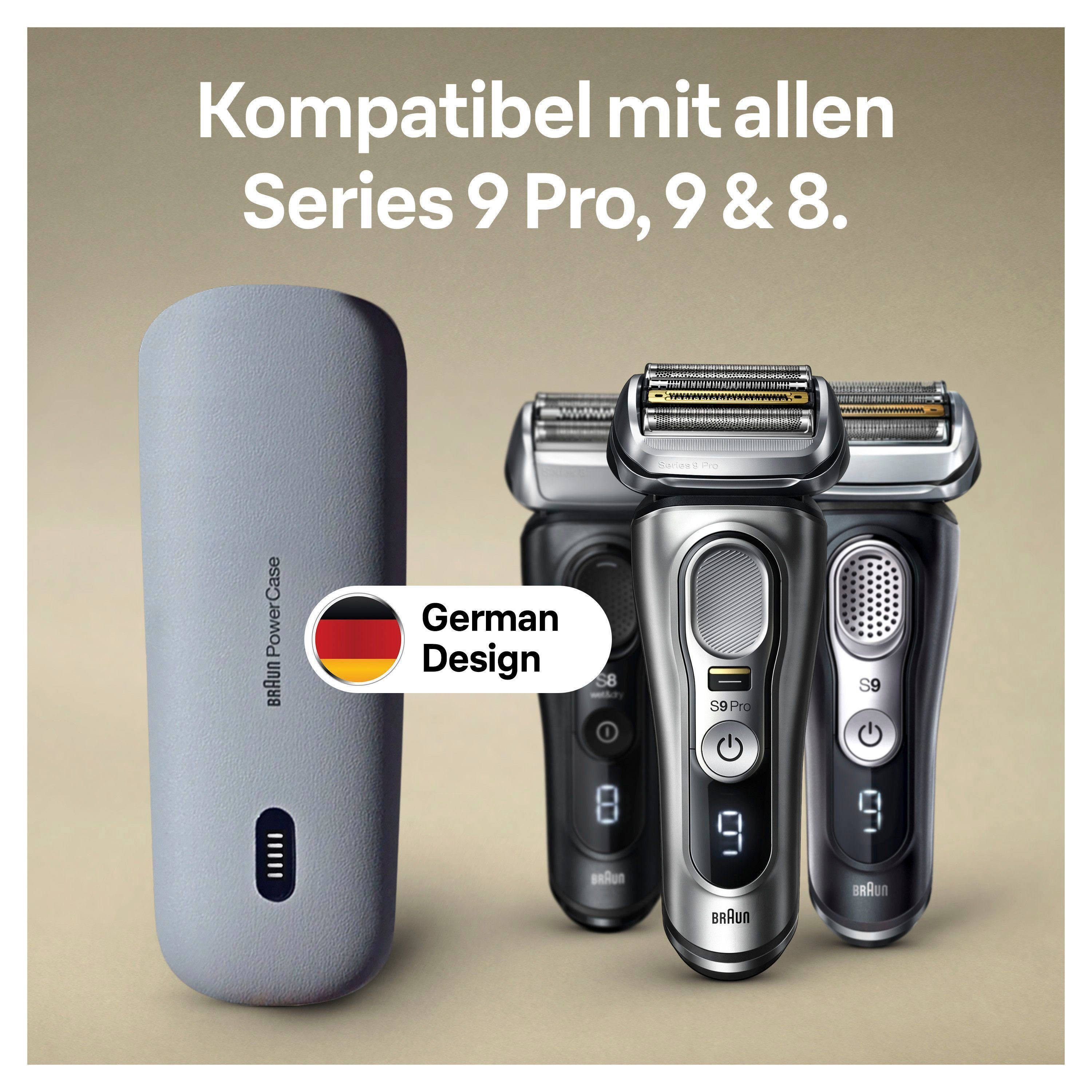 Braun Oplaadstation La-etui Series 8&9 compatibel met series 8 en series 9 elektrische scheerapparaten