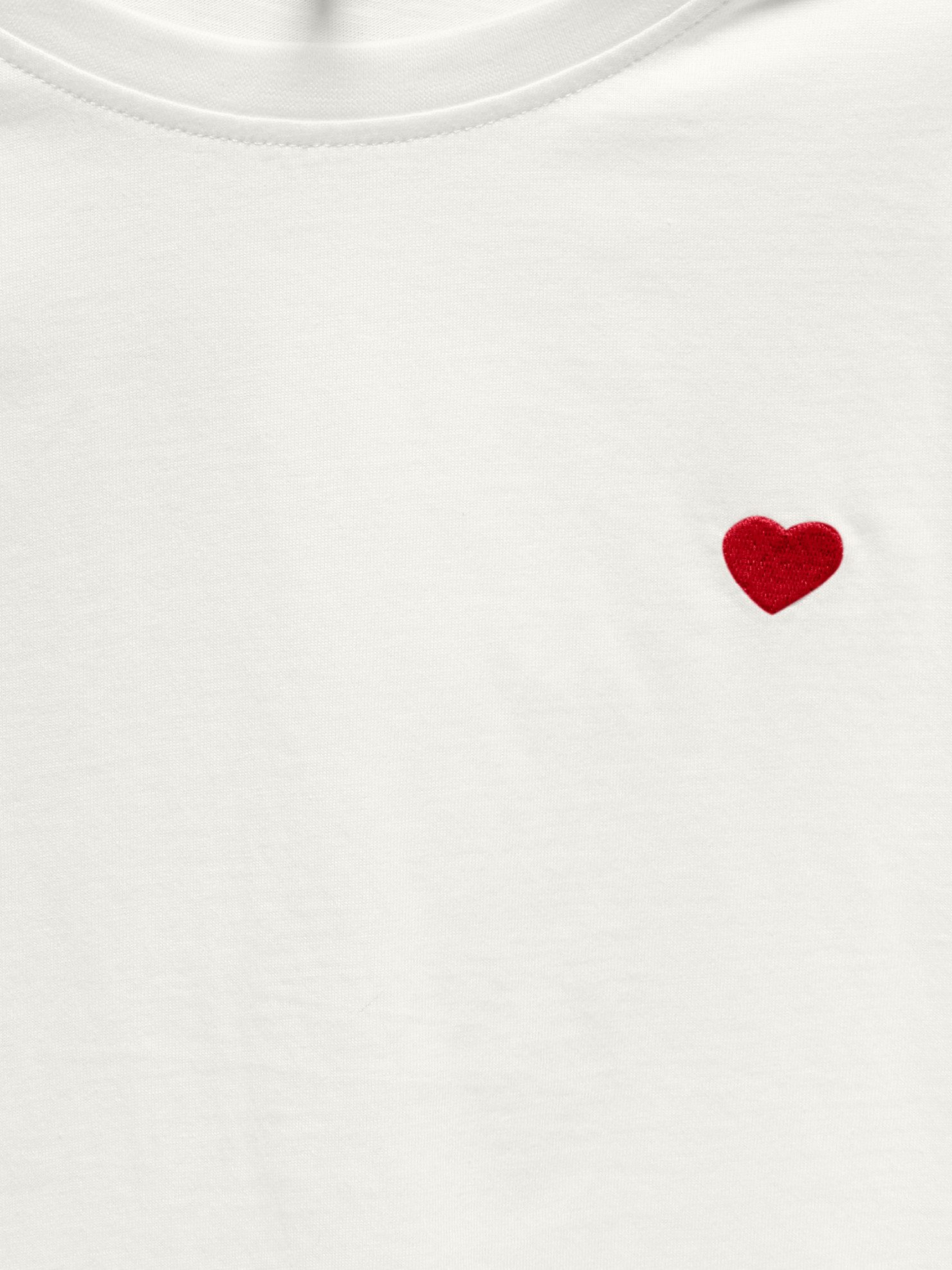 KIDS ONLY Shirt met korte mouwen KOGMAIKEN LIFE CROPHEART SS TOP JRS NOOS