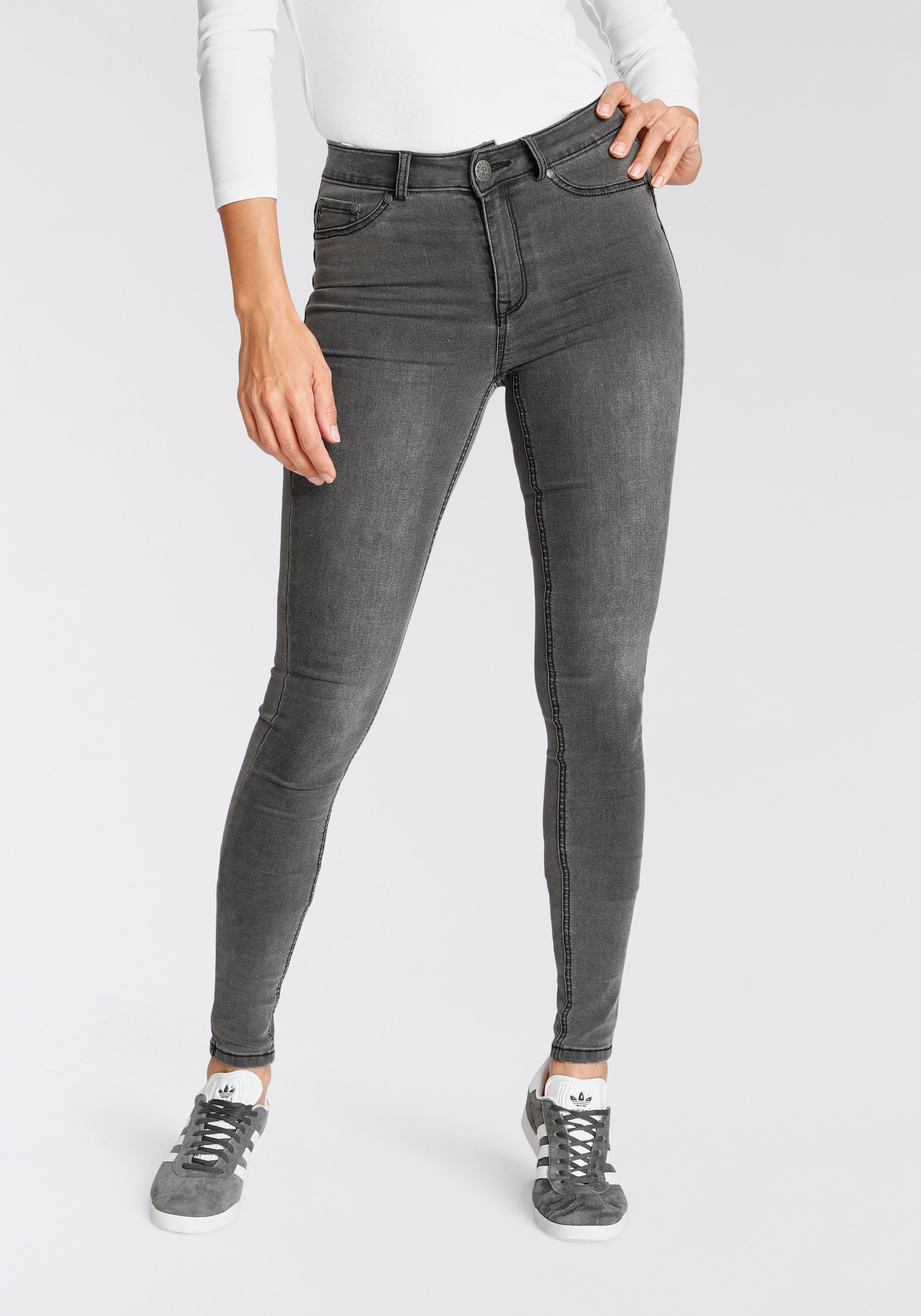 Arizona Skinny fit jeans Ultra Stretch skinny-fit, geaccentueerde taille, shaping-effect, high waist