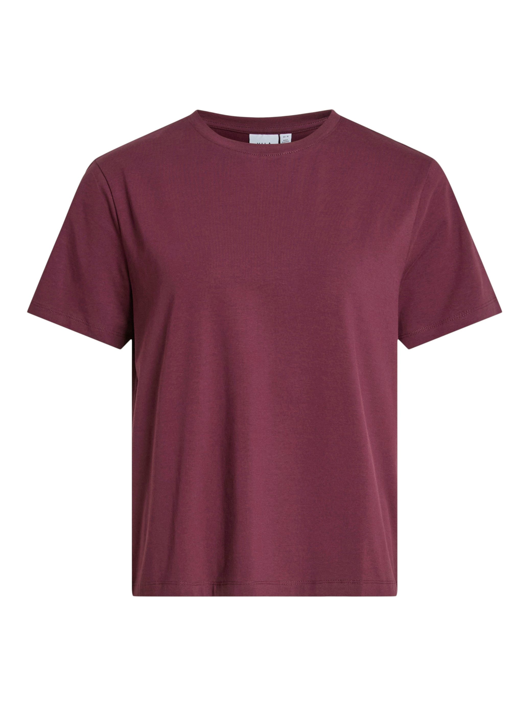 Vila Shirt met korte mouwen VINORA S/S T-SHIRT - NOOS