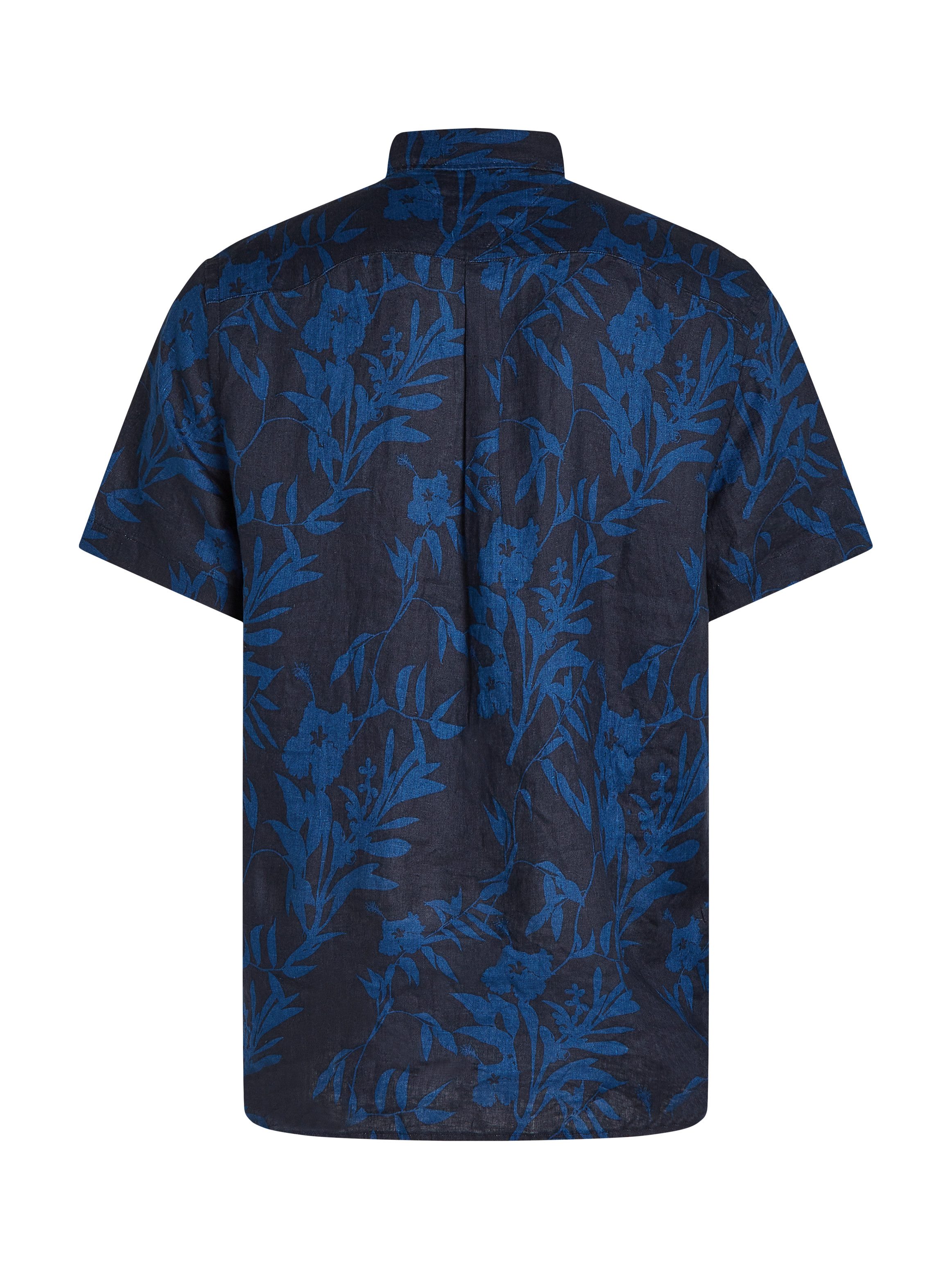 Tommy Hilfiger Linnen overhemd LINEN TROPICAL PRT SS RF SHIRT
