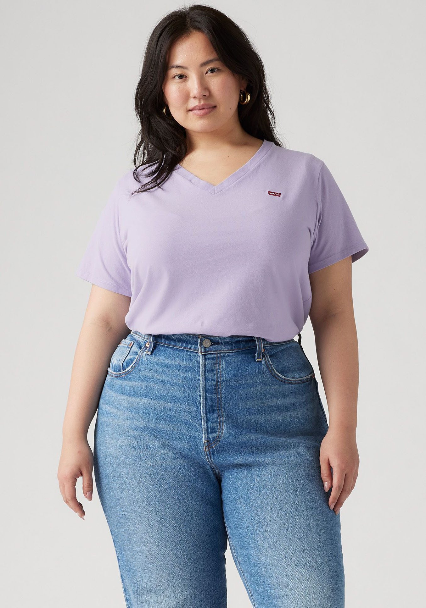 Levi's Plus Shirt met V-hals