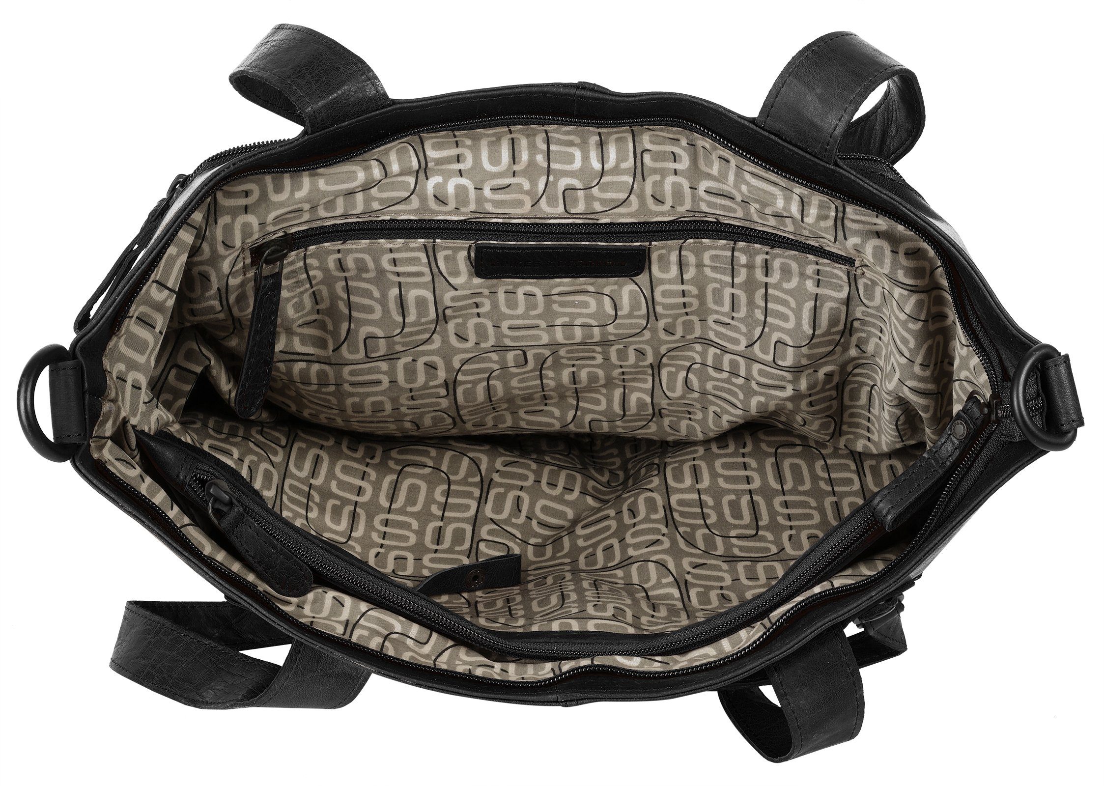Spikes & Sparrow Shopper echt leder