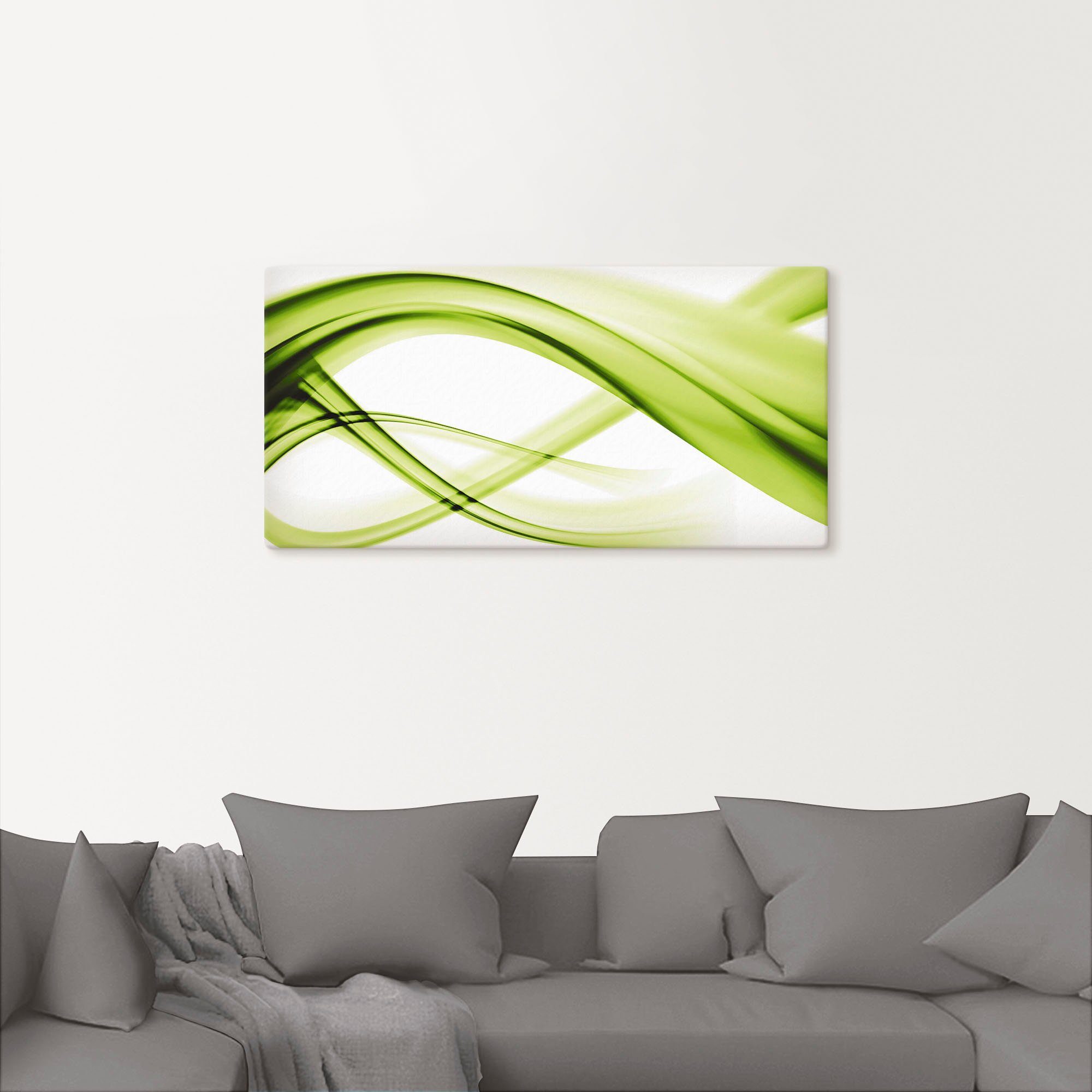 Artland Artprint Abstracte compositie als artprint op linnen, poster in verschillende formaten maten