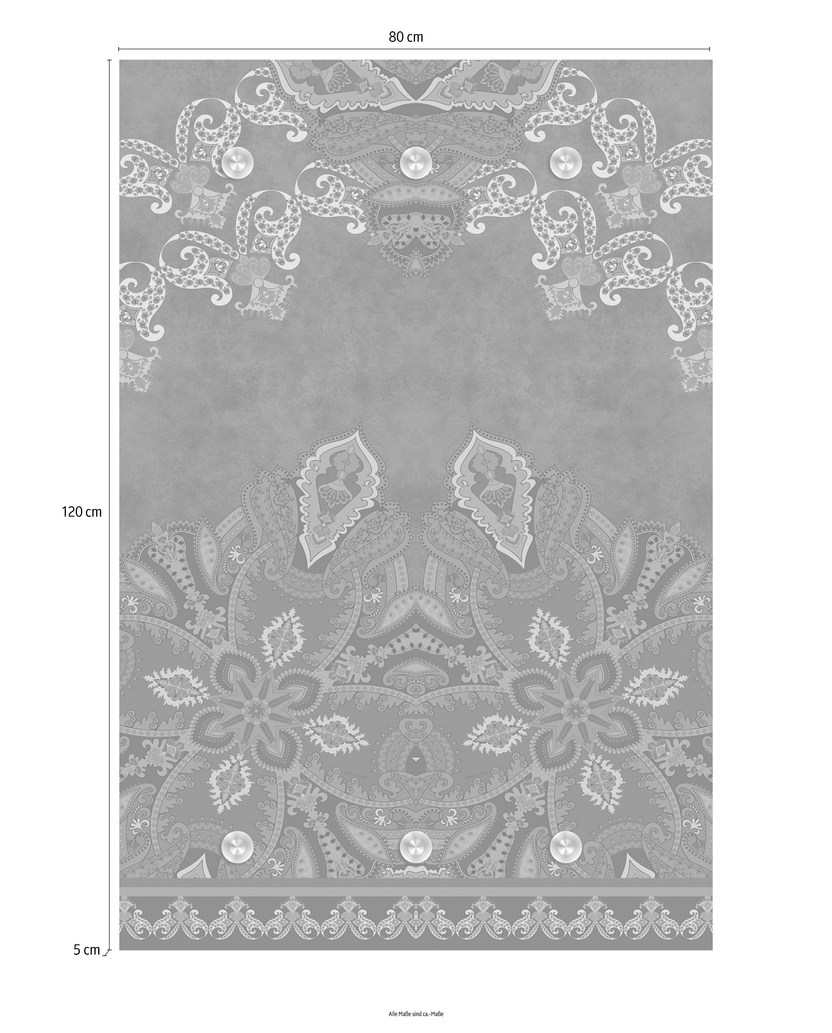 queence Kapstok Oosters met 6 haken, 80 x 120 cm