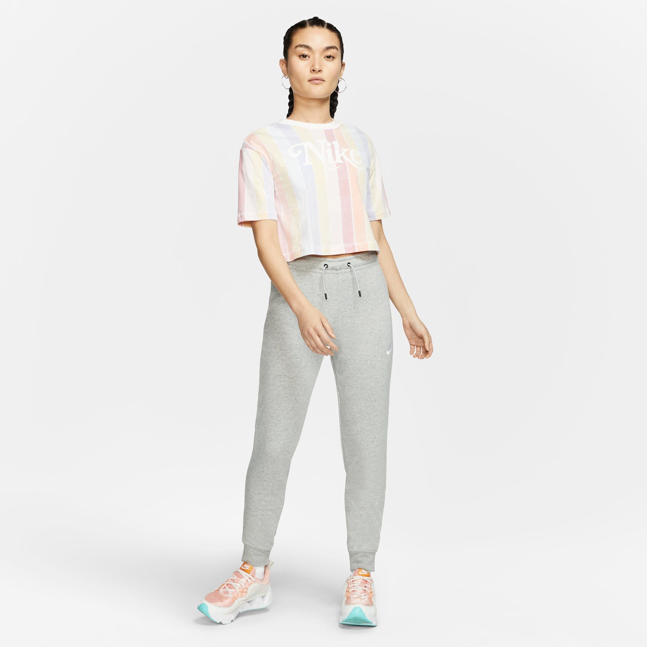 Nike Sportswear Joggingbroek ESSENTIAL WOMENS MID-RISE FLEECE PANT