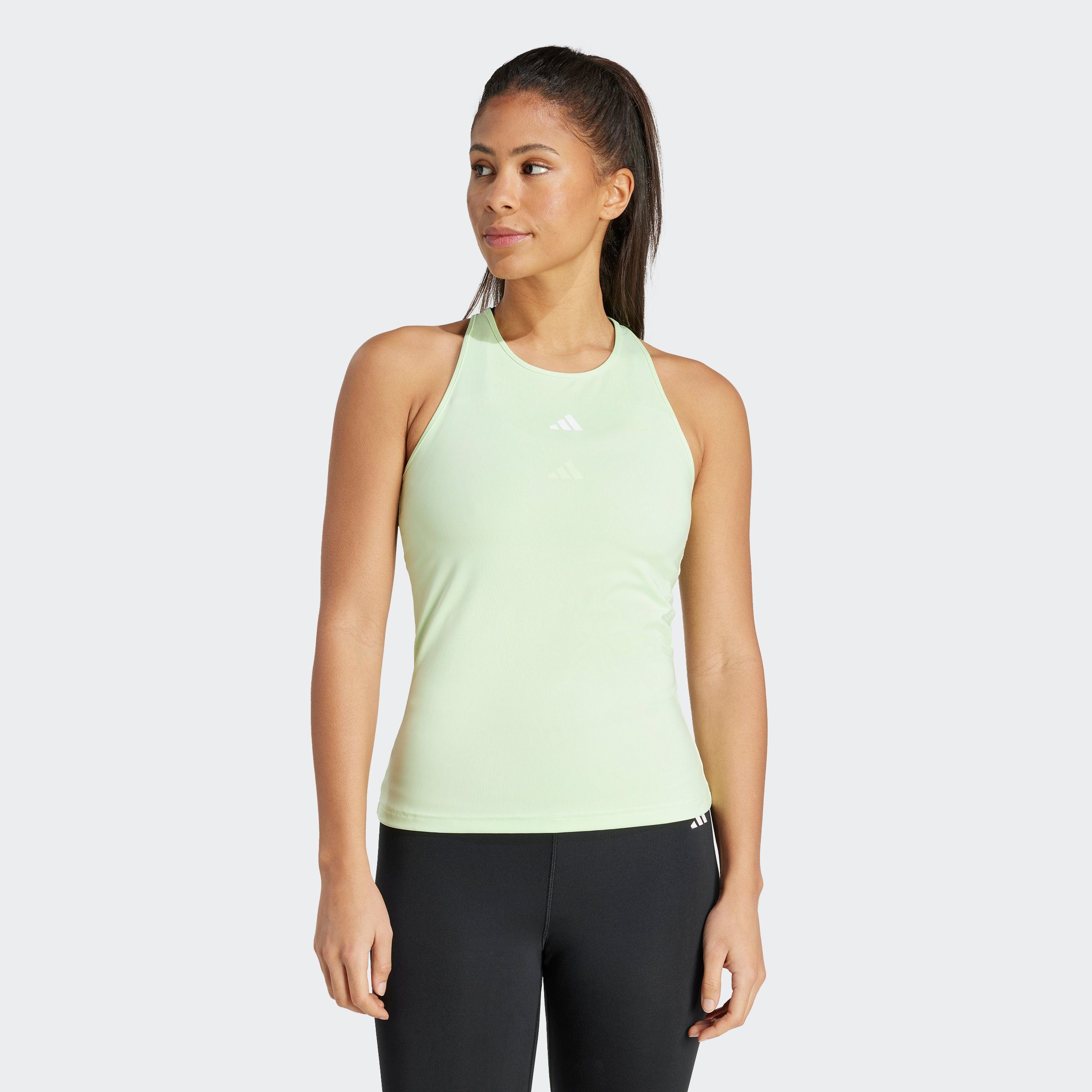 adidas Performance Tanktop TF TRAIN TK dames tanktops maat XXL groen