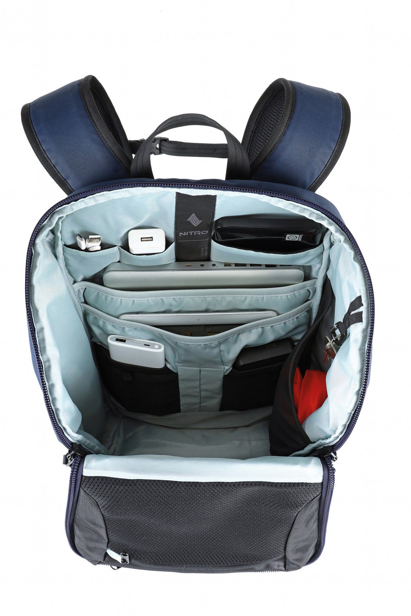 NITRO Vrijetijdsrugzak Nikuro Traveller Reistas, travel bag, dagelijkse rugzak, daypack