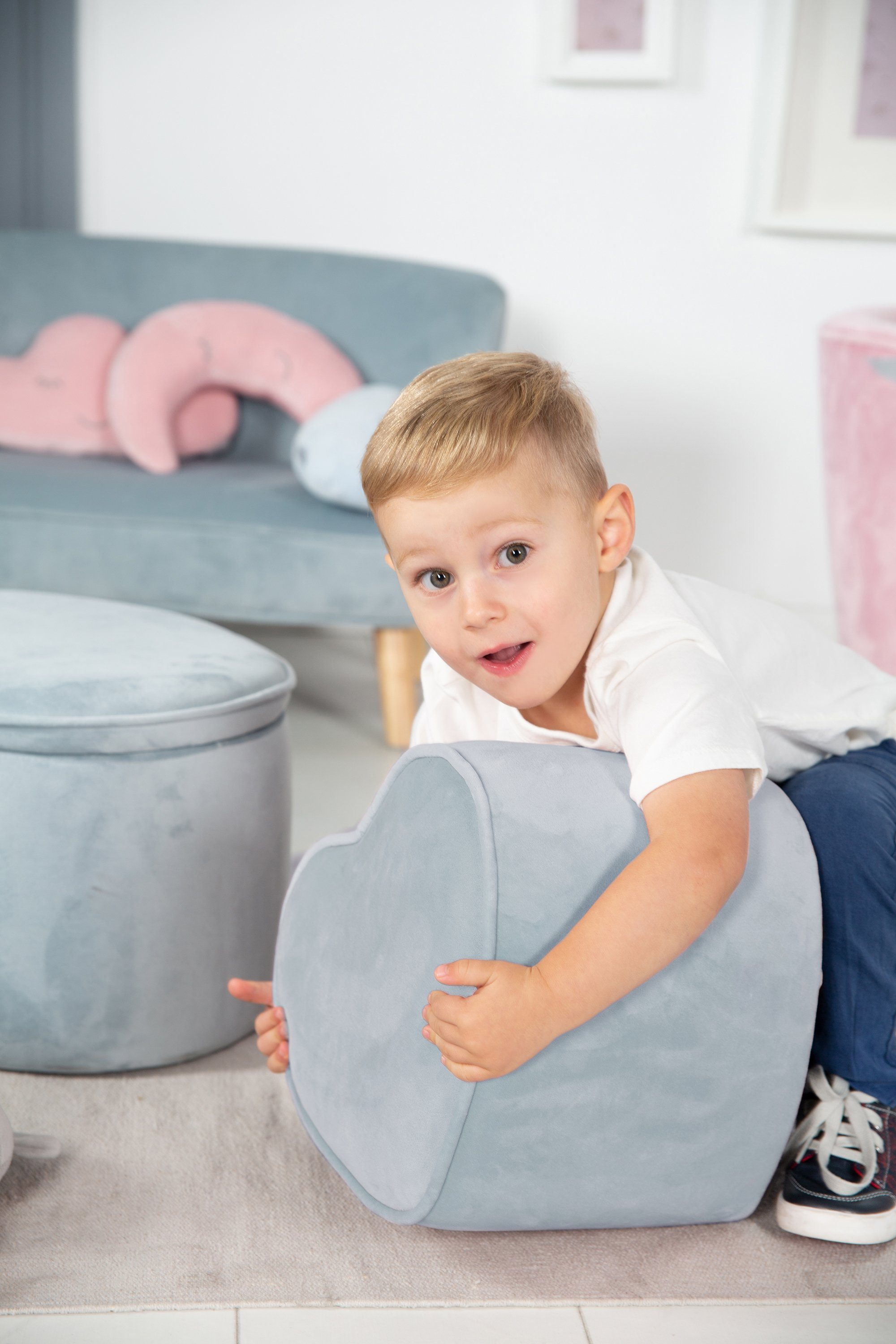 Roba® Kinderkruk Lil Sofa in hartvorm