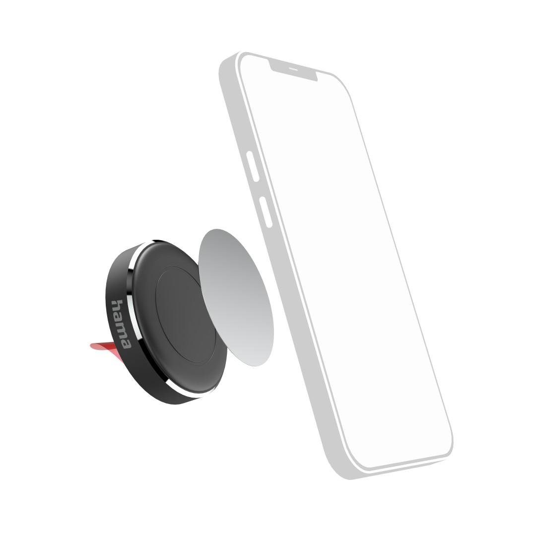 Hama Smartphone-houder Auto Handyhalterung "Magnet" für Armaturenbrett, 360 ° drehbar