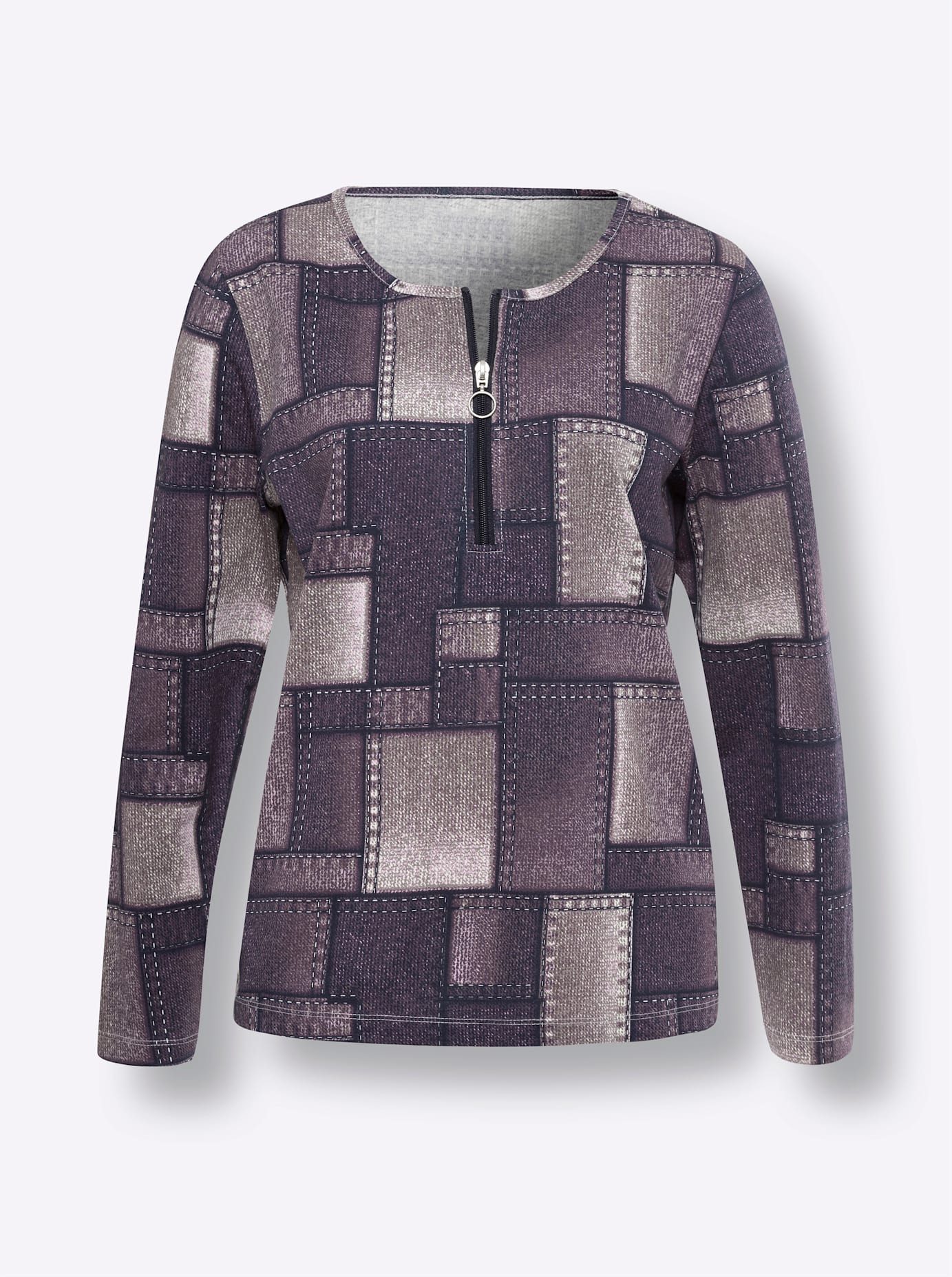 Classic Basics Shirt met lange mouwen (1-delig)