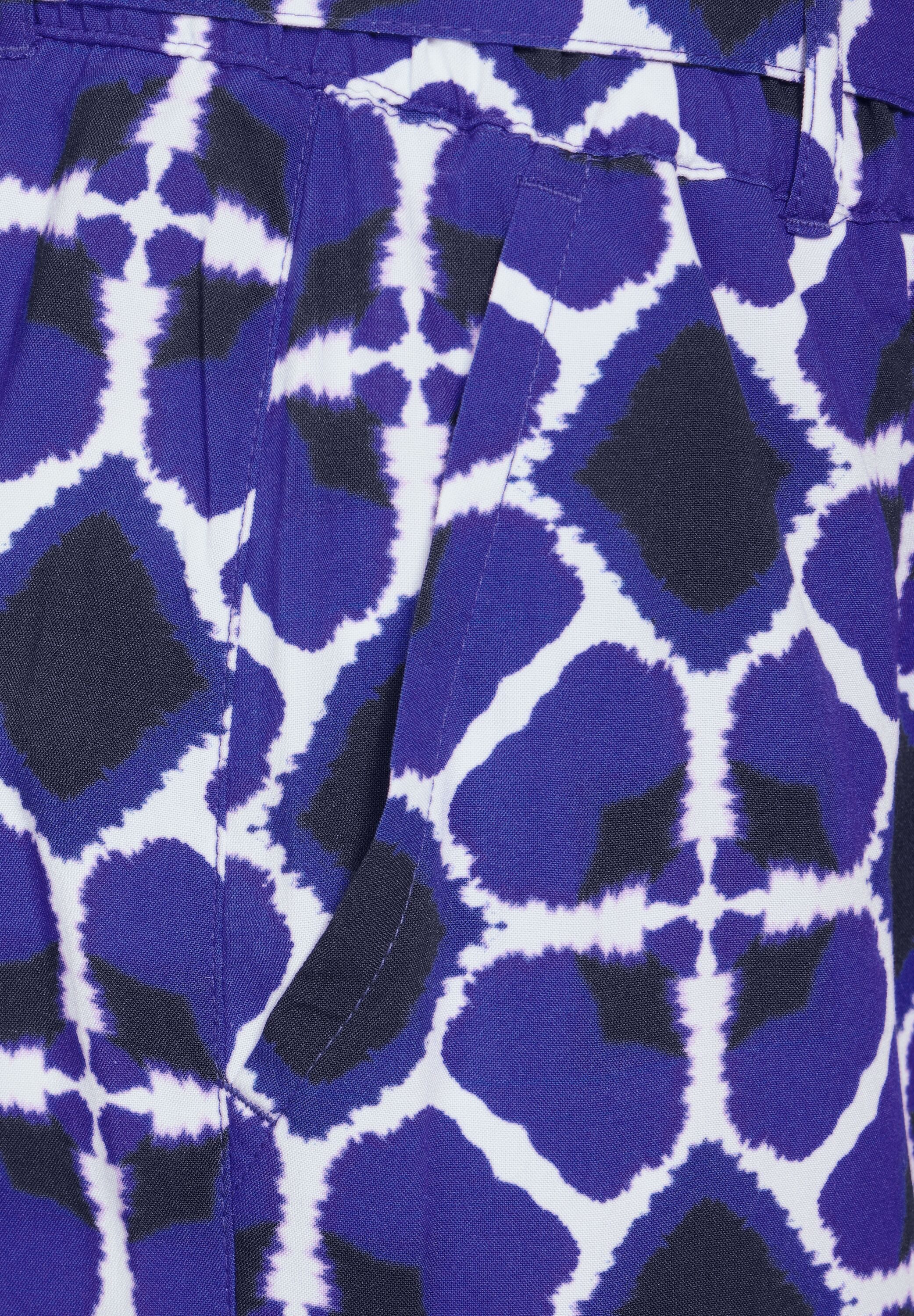 STREET ONE Paperbag-broek met print