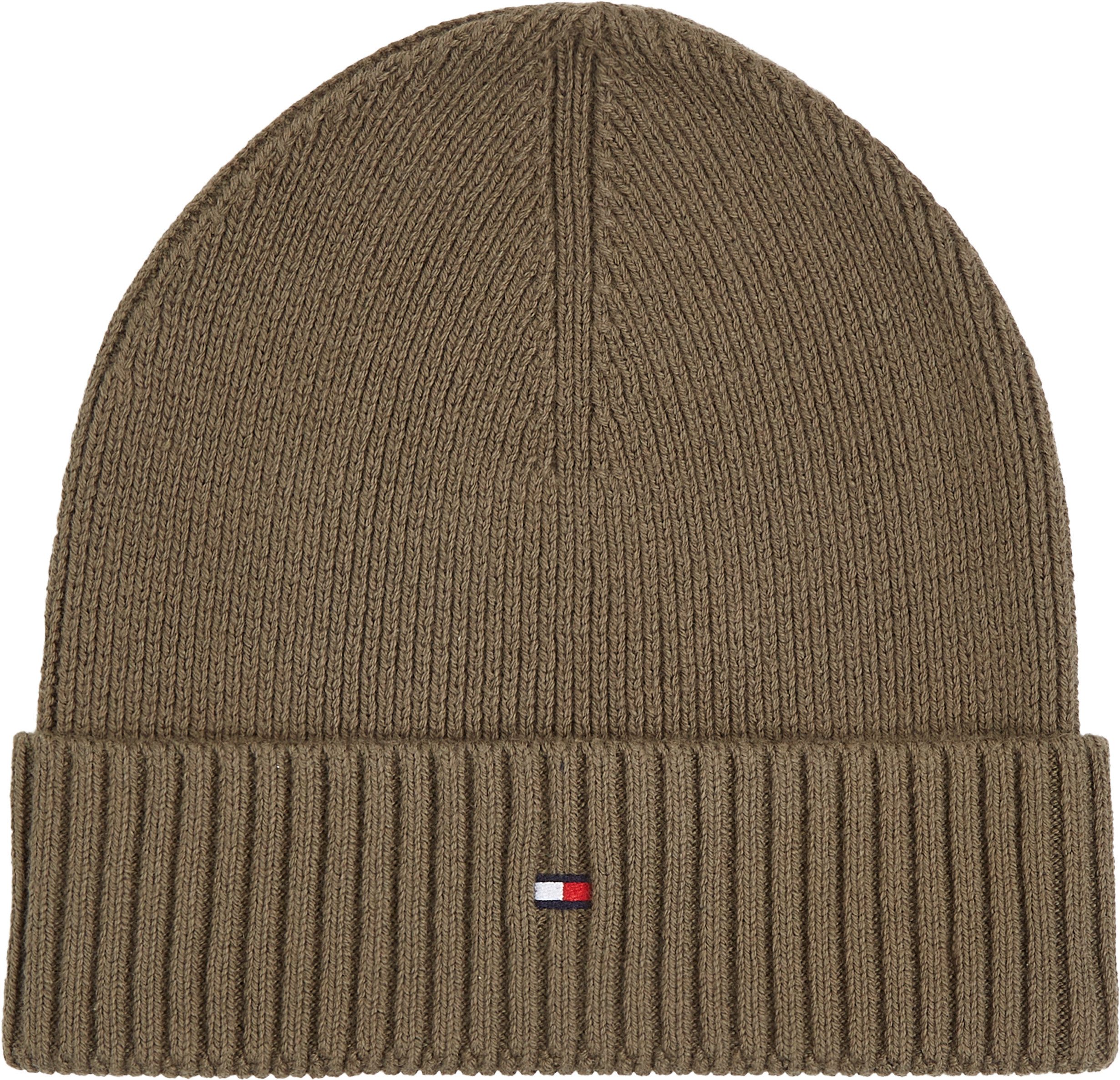 Tommy Hilfiger Gebreide muts TH FLAG PIMA COTTON BEANIE