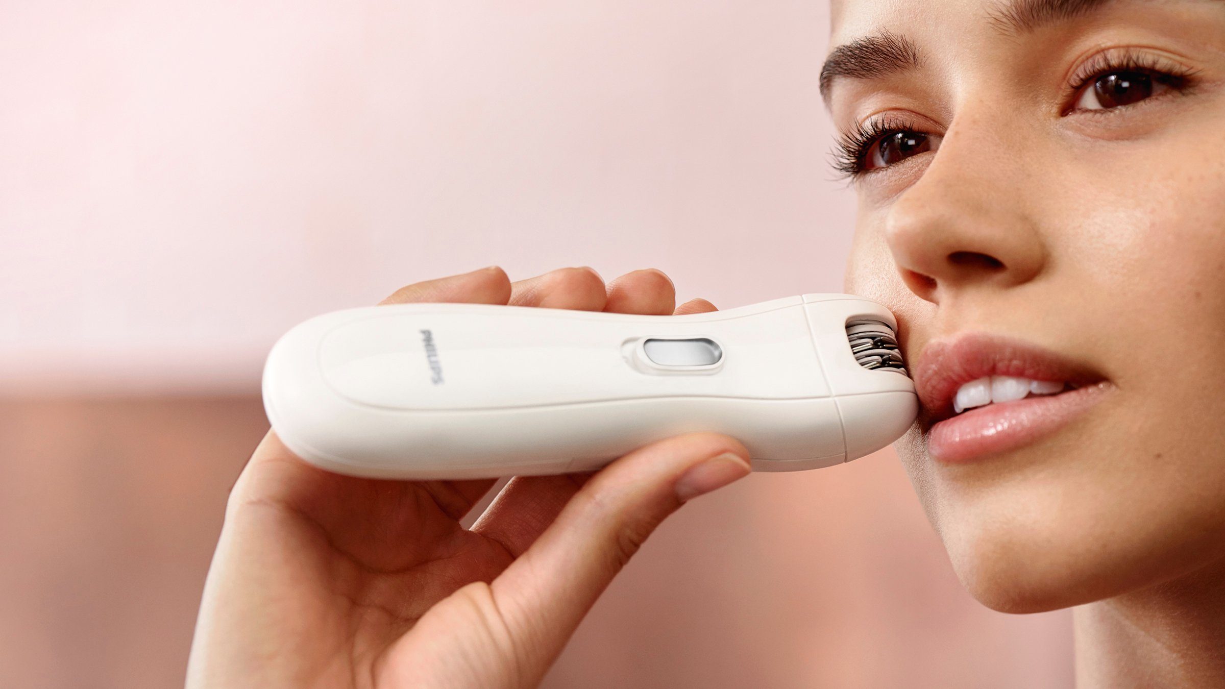 Philips Epilator Satinelle Essential BRP506/00 met mini-epilator en pincet voor wenkbrauwen