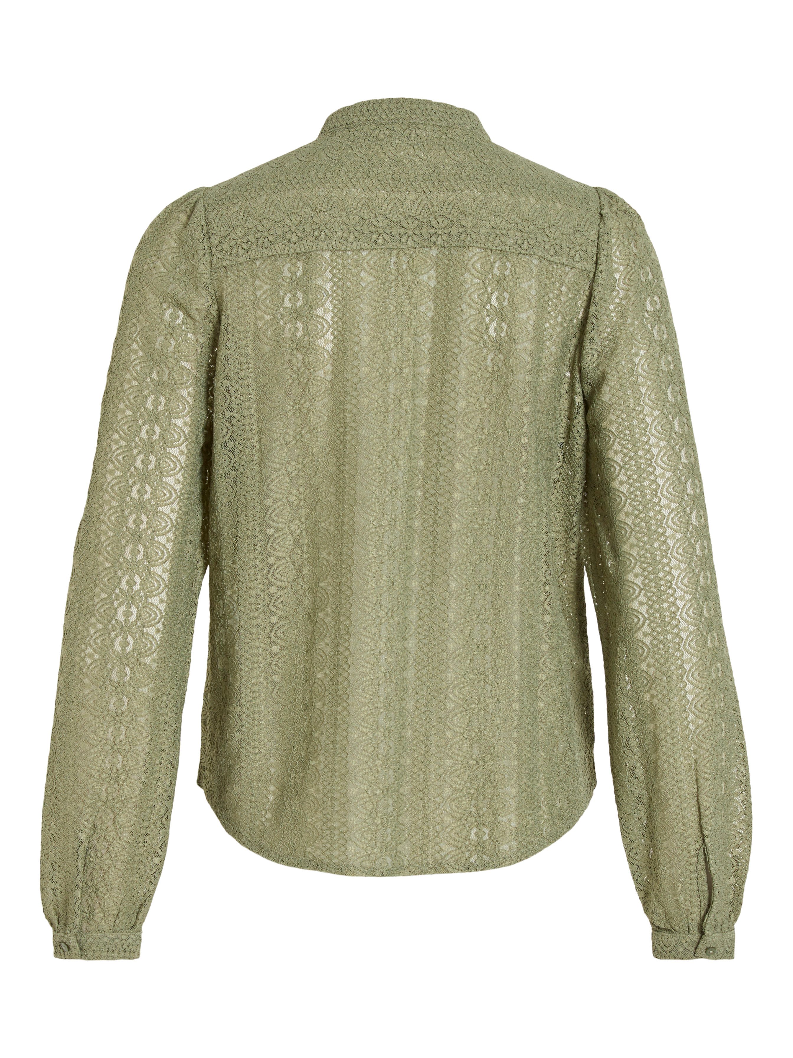 Vila Shirt VICHIKKA LACE L/S SHIRT- NOOS