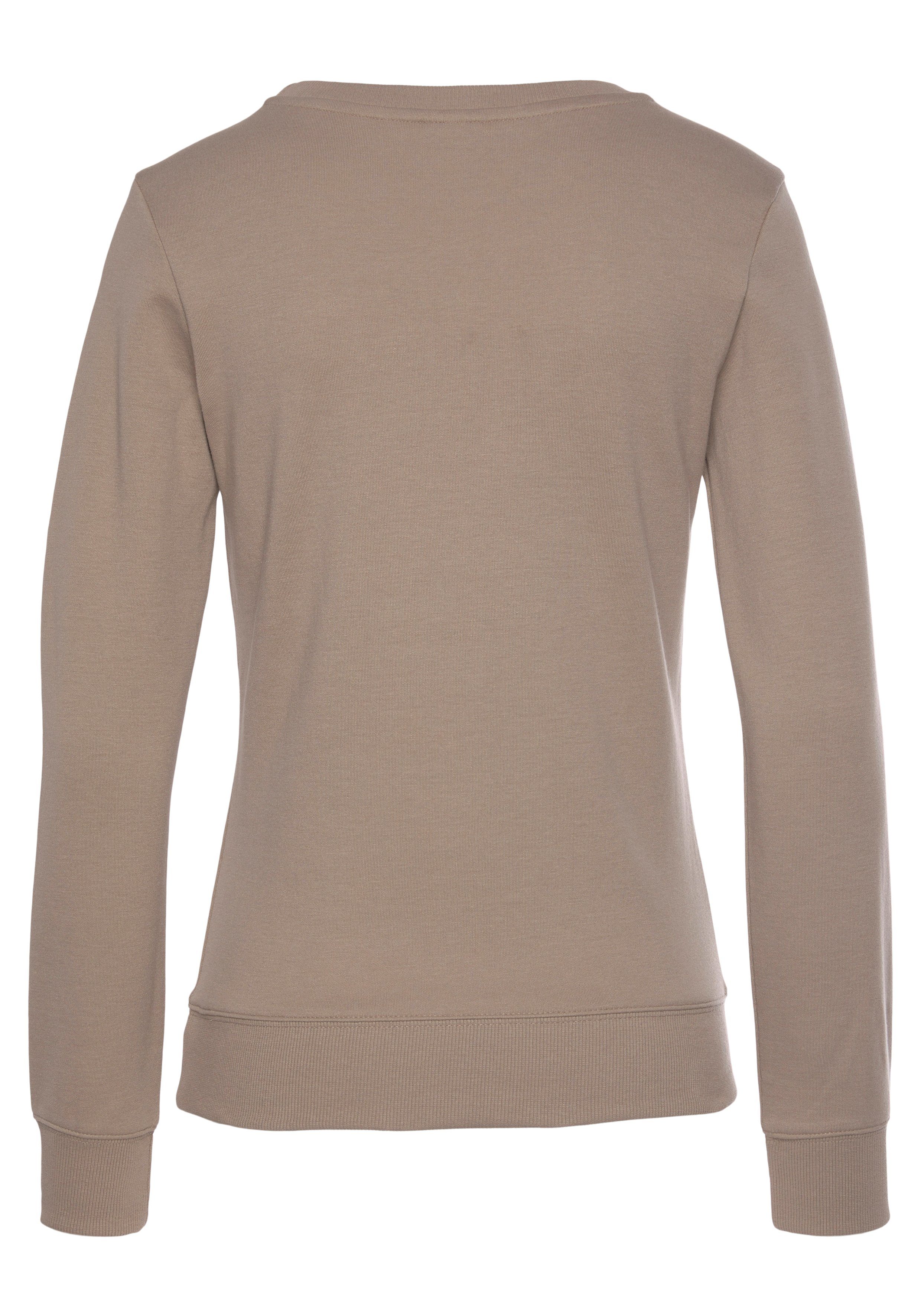 H.I.S Sweatshirt met grote logo-borduurwerk, loungepak