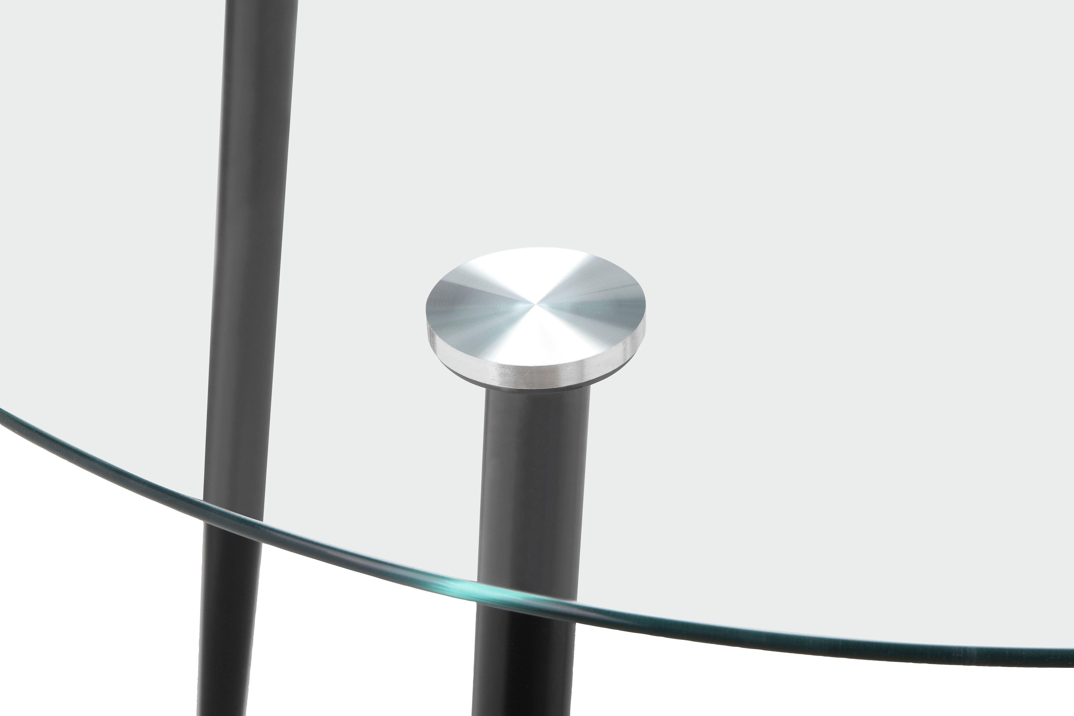 INOSIGN Eethoek Darcel/Danny Sledestoel eetkamerstoel, tafel met vaste plaat (set, 5-delig)