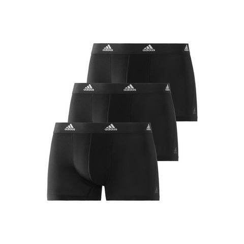 Adidas boxershorts active flex cotton 3-pack zwart