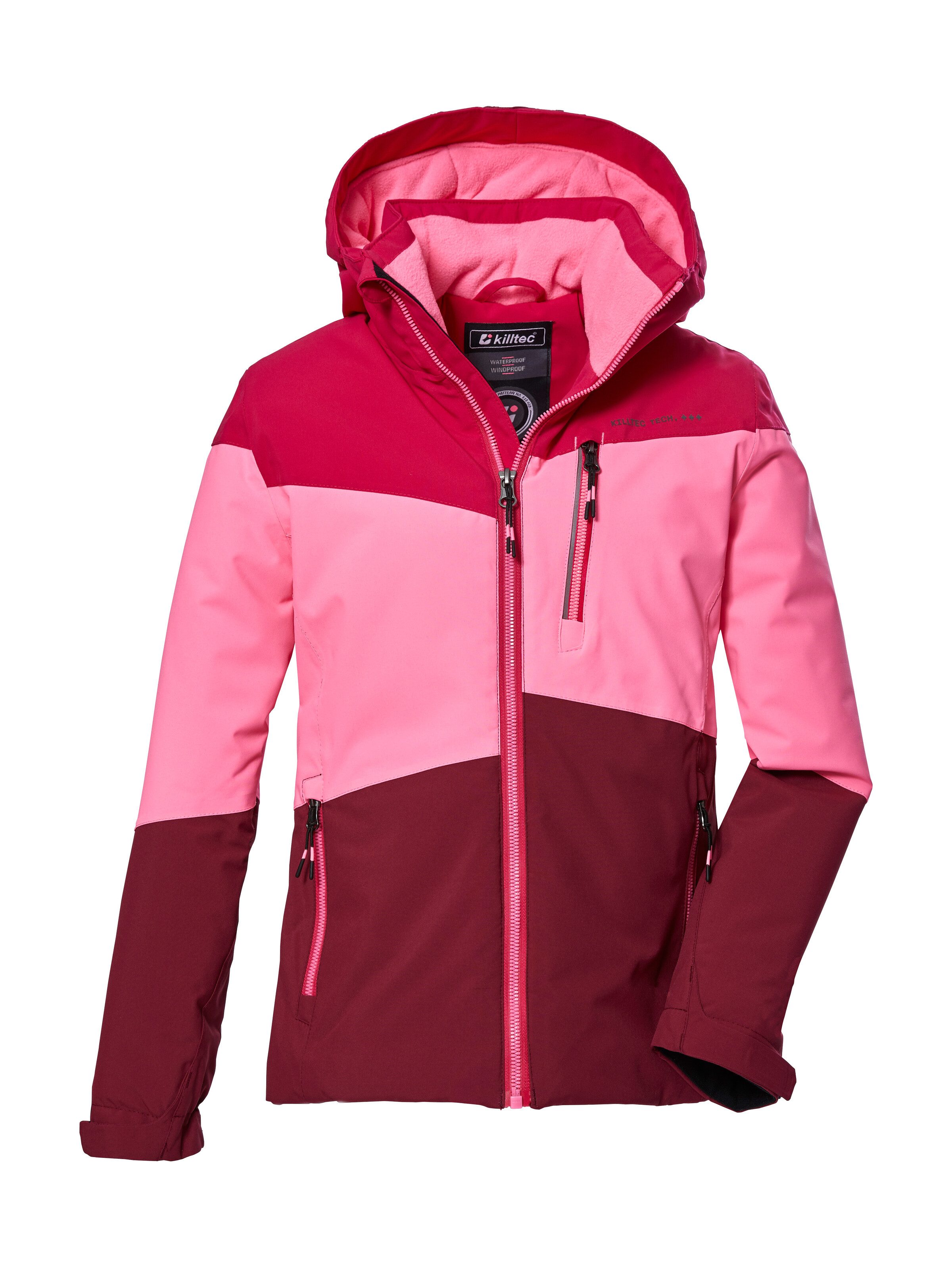 Killtec Outdoorjack KOW 170 GRLS JCKT Functionele jack met capuchon en sneeuwvang, waterdicht
