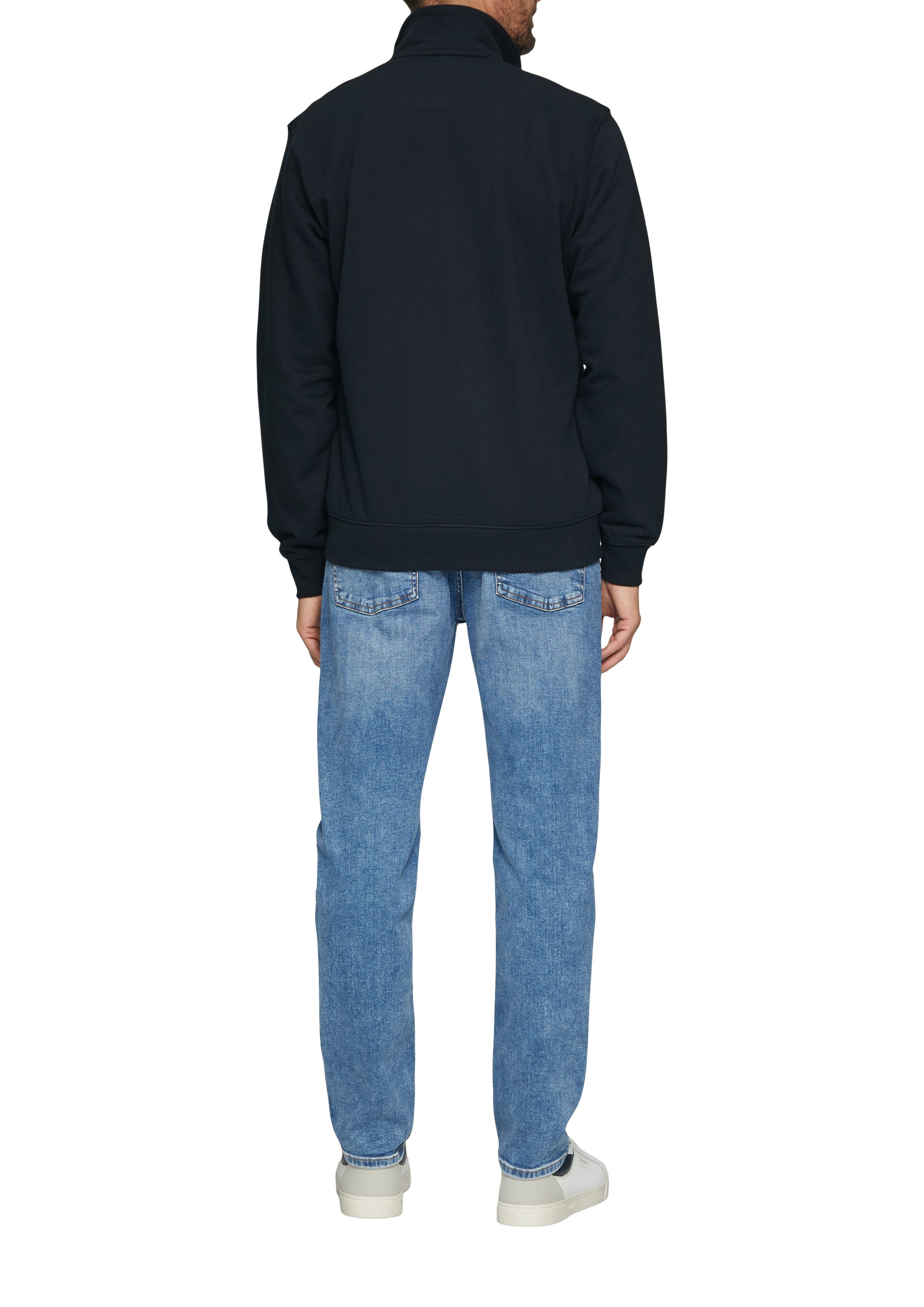 s.Oliver Sweatshirt met geborduurd logo