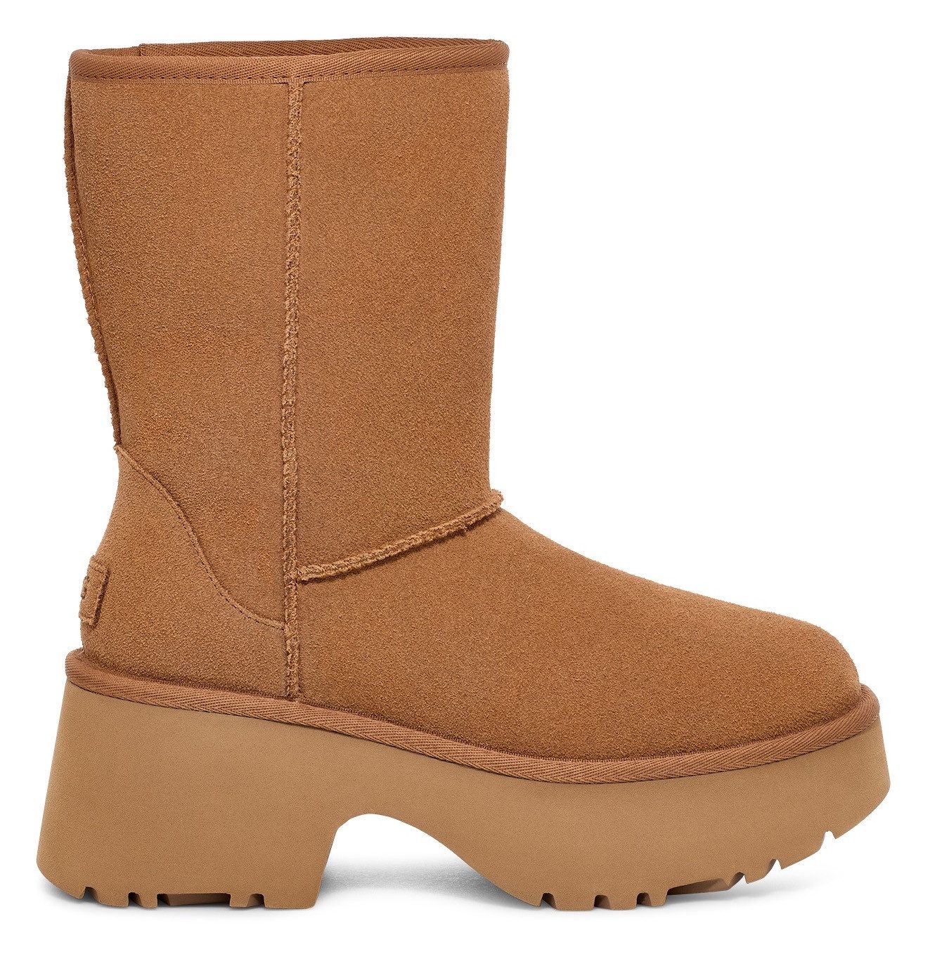 UGG Instaplaarzen CLASSIC SHORT NEW HEIGHTS , plateau laarzen, winterlaarzen, boots met binnenrits